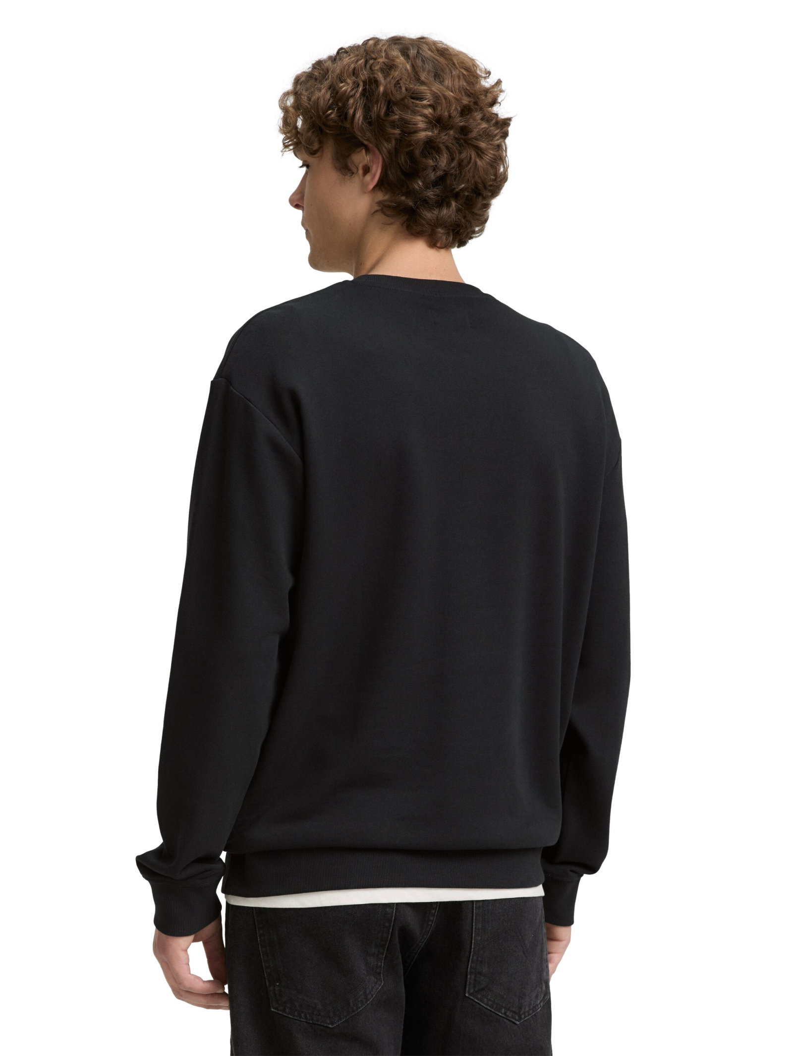 crewneck sweatshirt, Night Watch Black #4