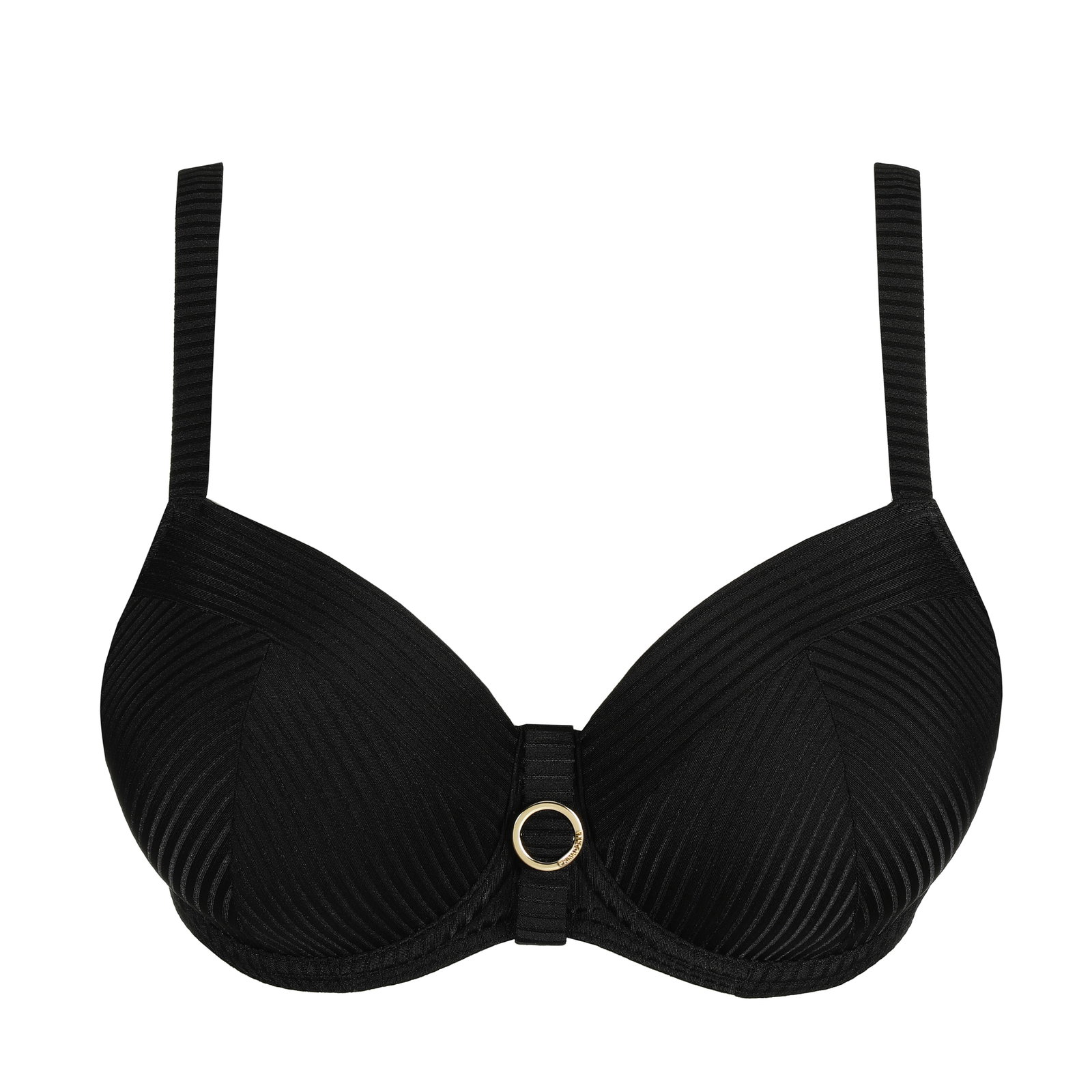 DELRAY schwarz Unterlegter Bikini Balconette #1