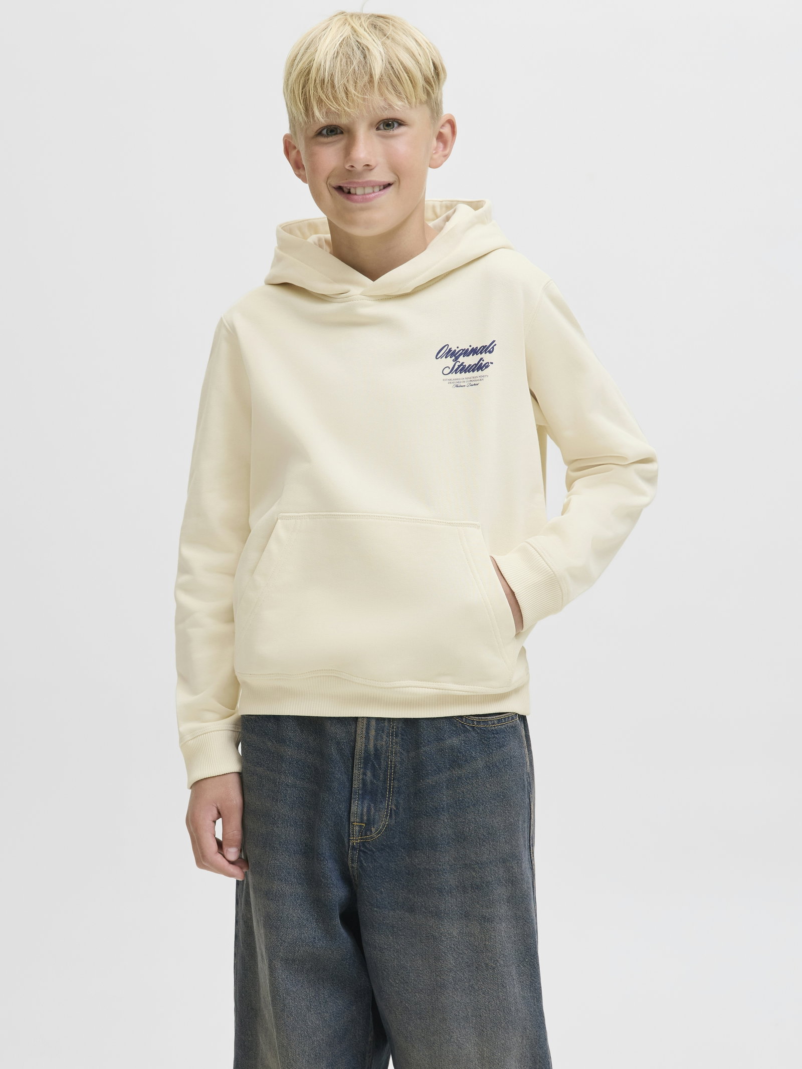 JORNORREBRO TYPO BACK SWEAT HOOD SN JNR #5