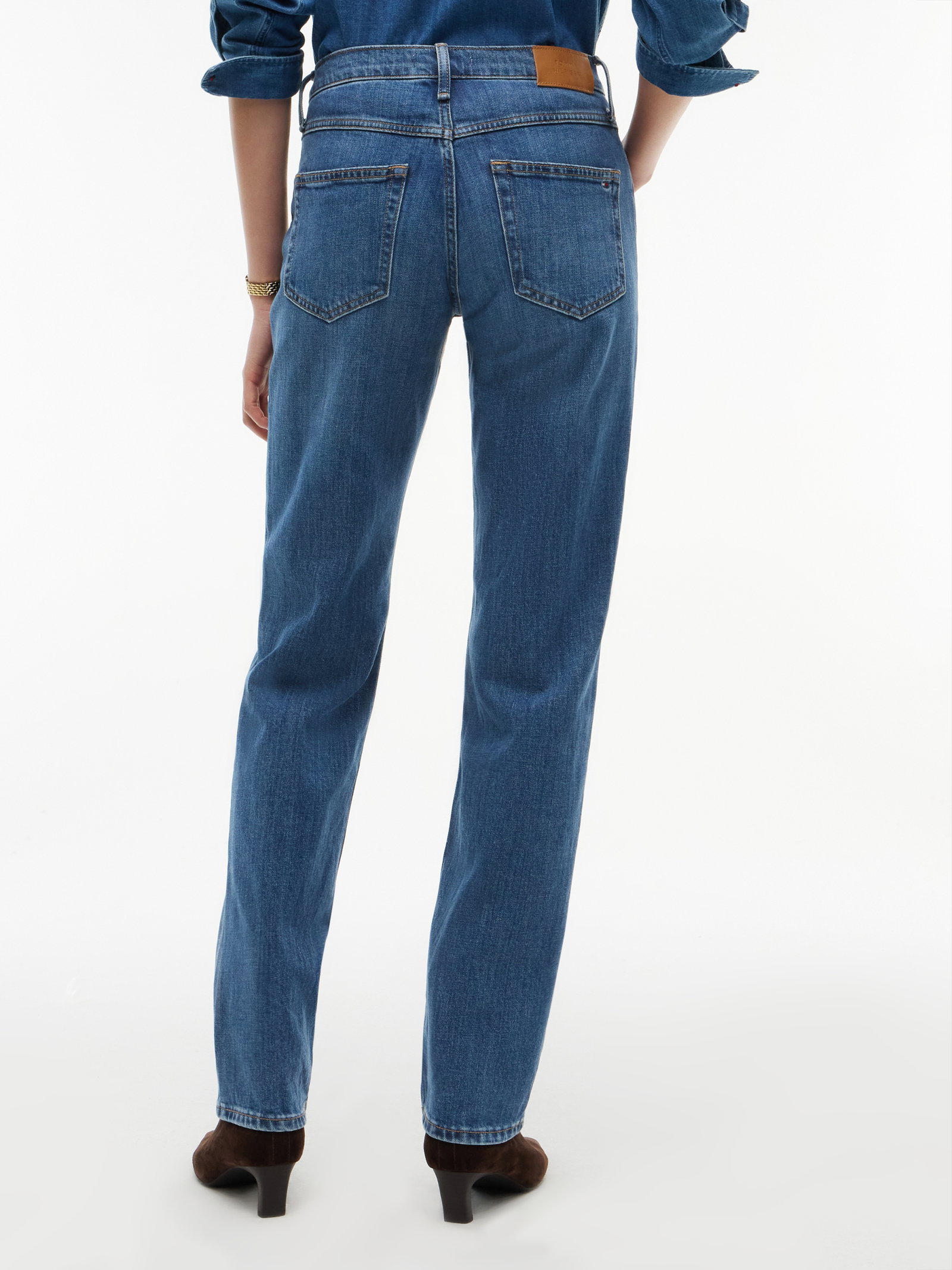 Tommy Hilfiger Straight Leg Jeans #4