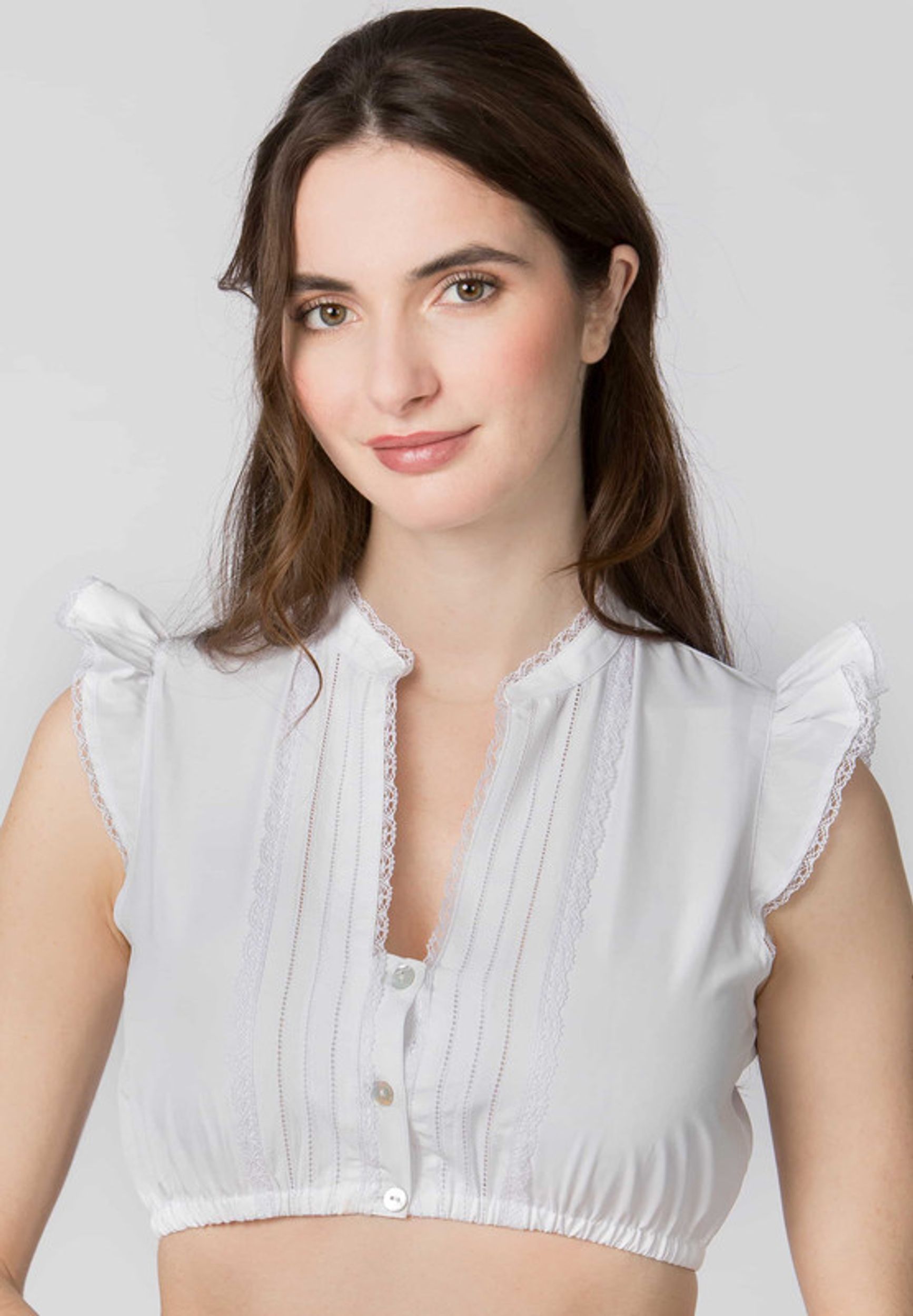 Stockerpoint |  Stockerpoint Dirndlbluse Satine | 38 | weiß