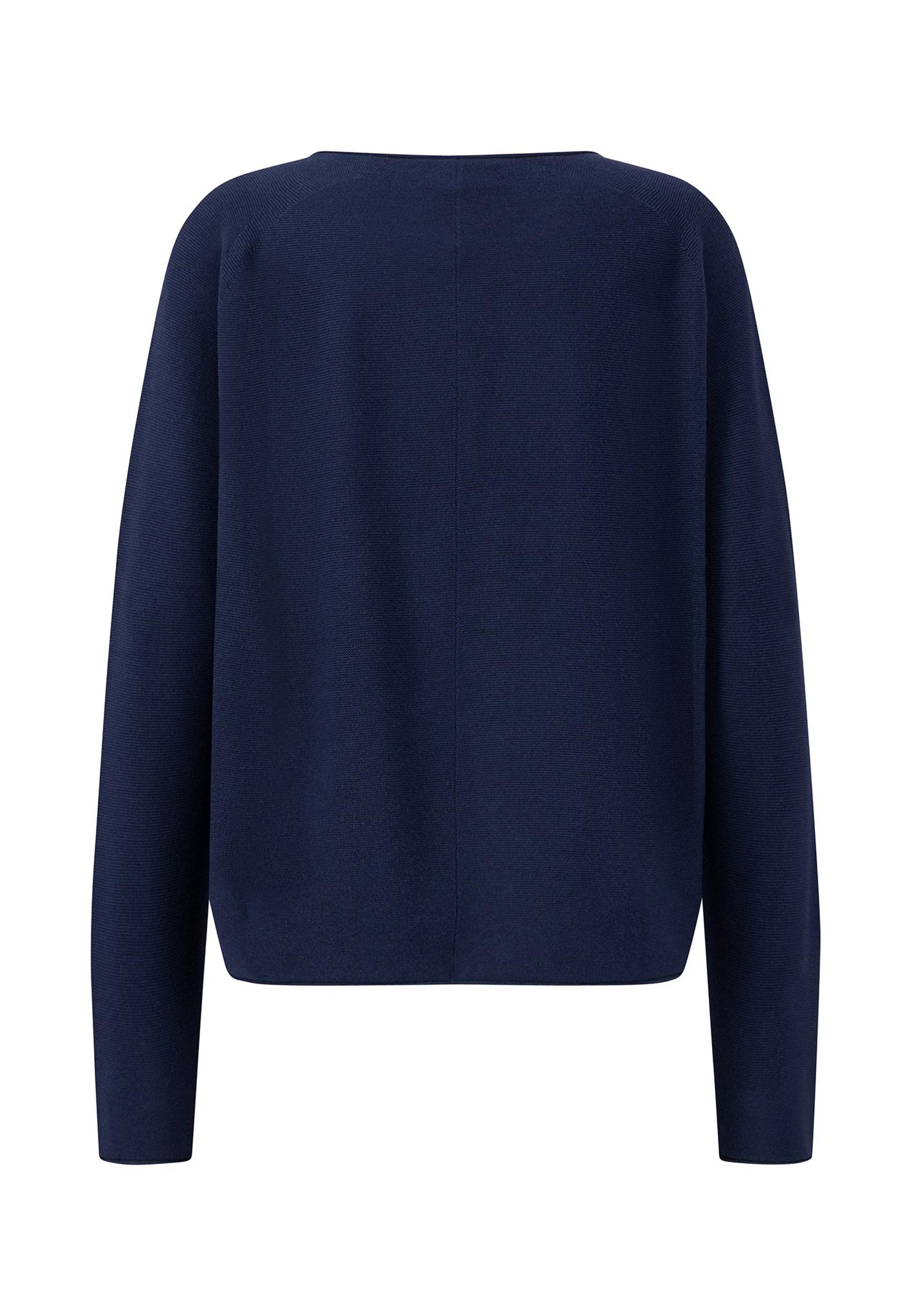  |  PULLOVER O-NECK FINE COTTON | M | navy