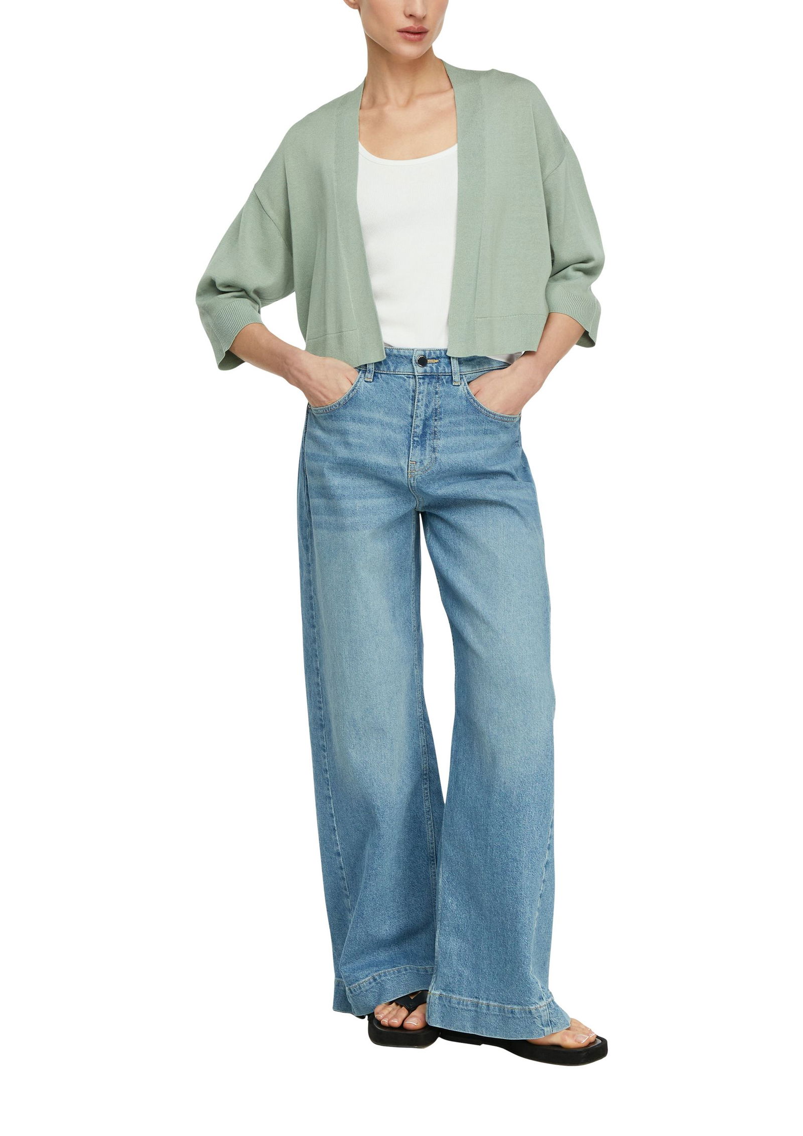 Comma |  Comma Strickjacke | Cardigan  | M | blau