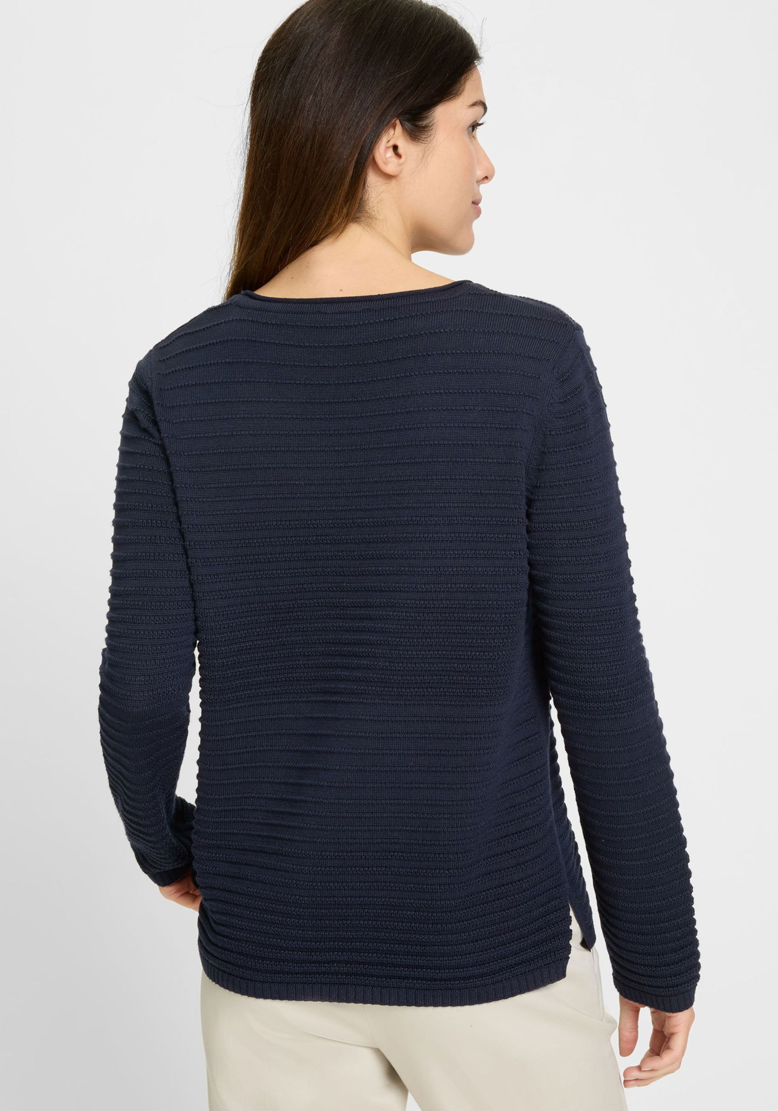 Olsen |  Olsen Pullover  | 42 | power navy