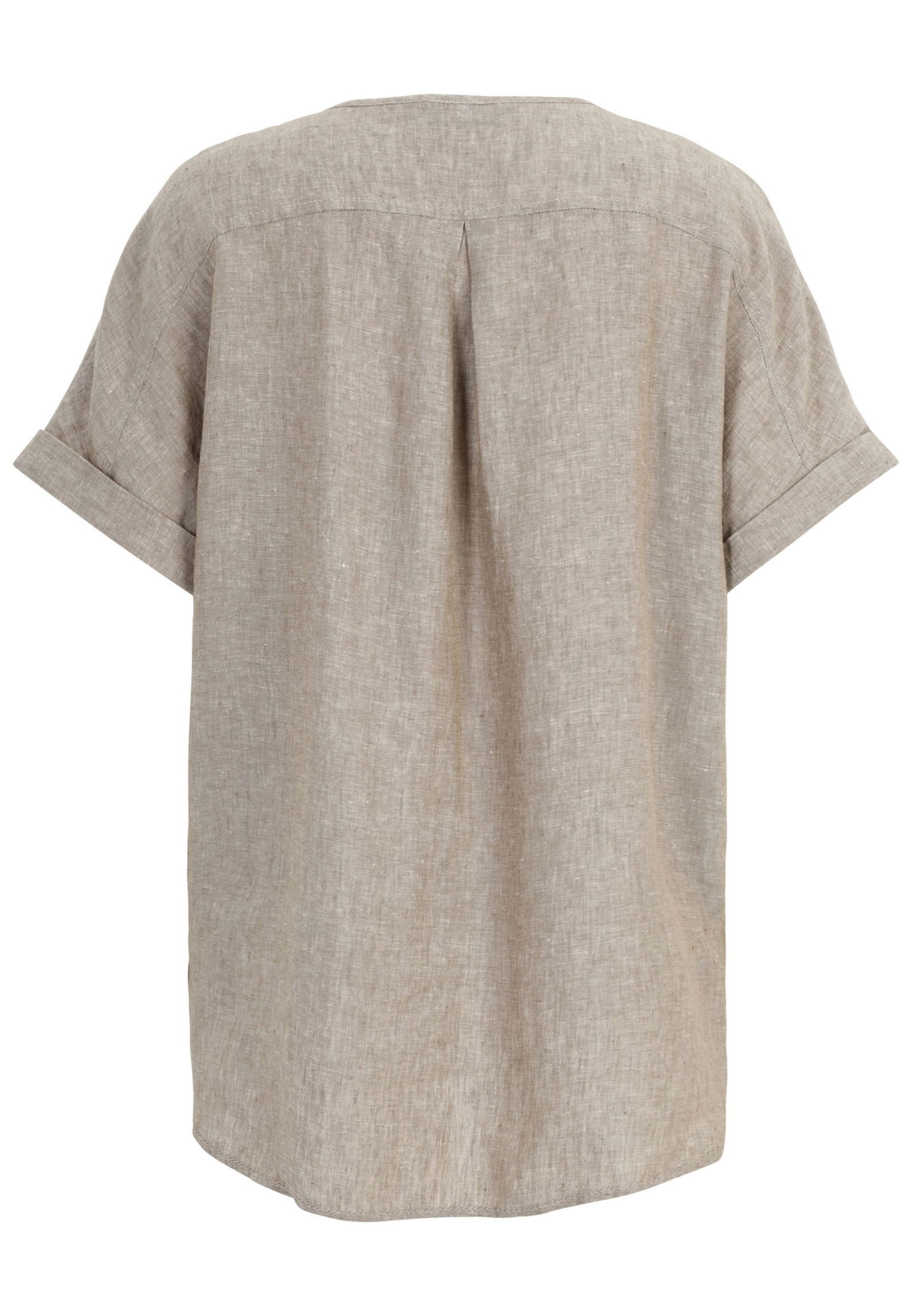 ec295b4c053e52ef54b5e7855fad956b Doris Streich |  Doris Streich Bluse aus Leinen  | 44 | sand