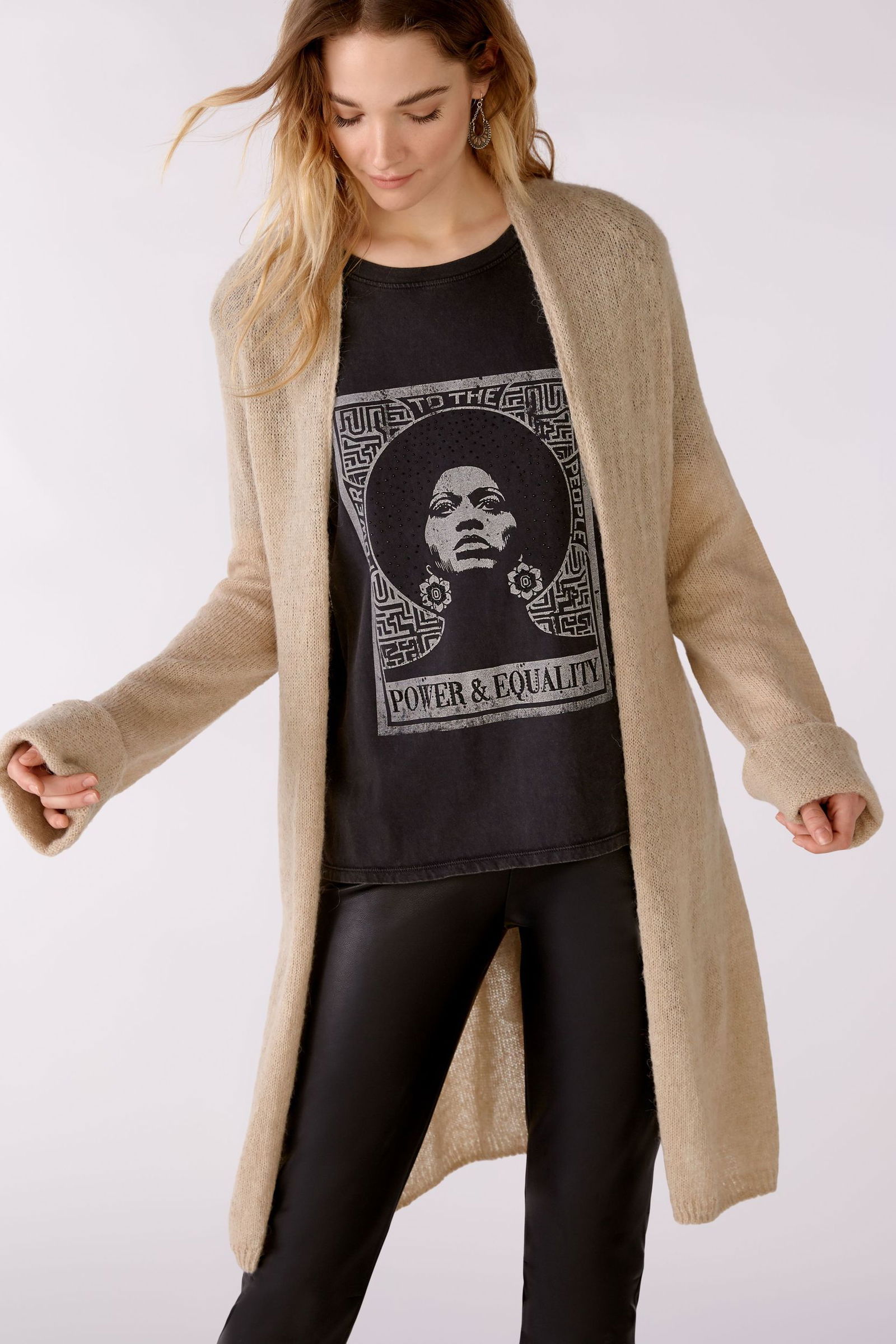 Oui Strickjacke | Cardigan