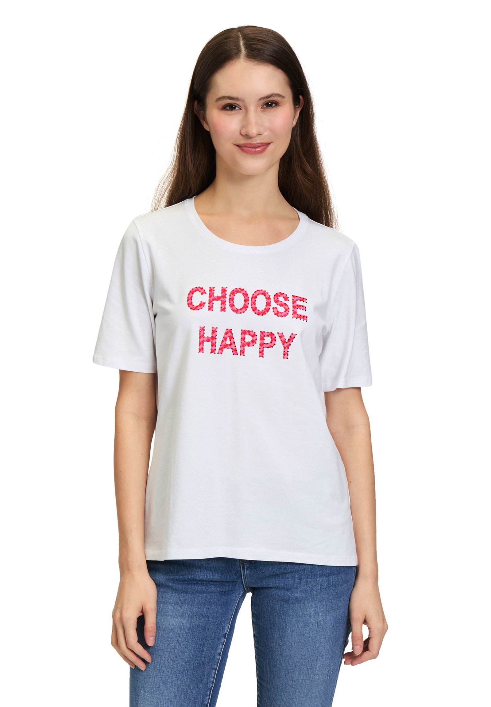 092735ee80b1c1726fea655a29270408 Betty Barclay | Betty Barclay Shirt | 40 | patch white/red
