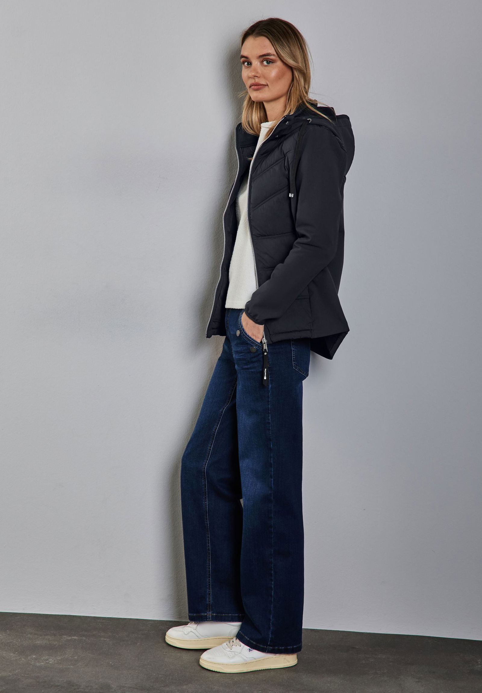 Street One | Street One Steppjacke | 44 | gravity blue
