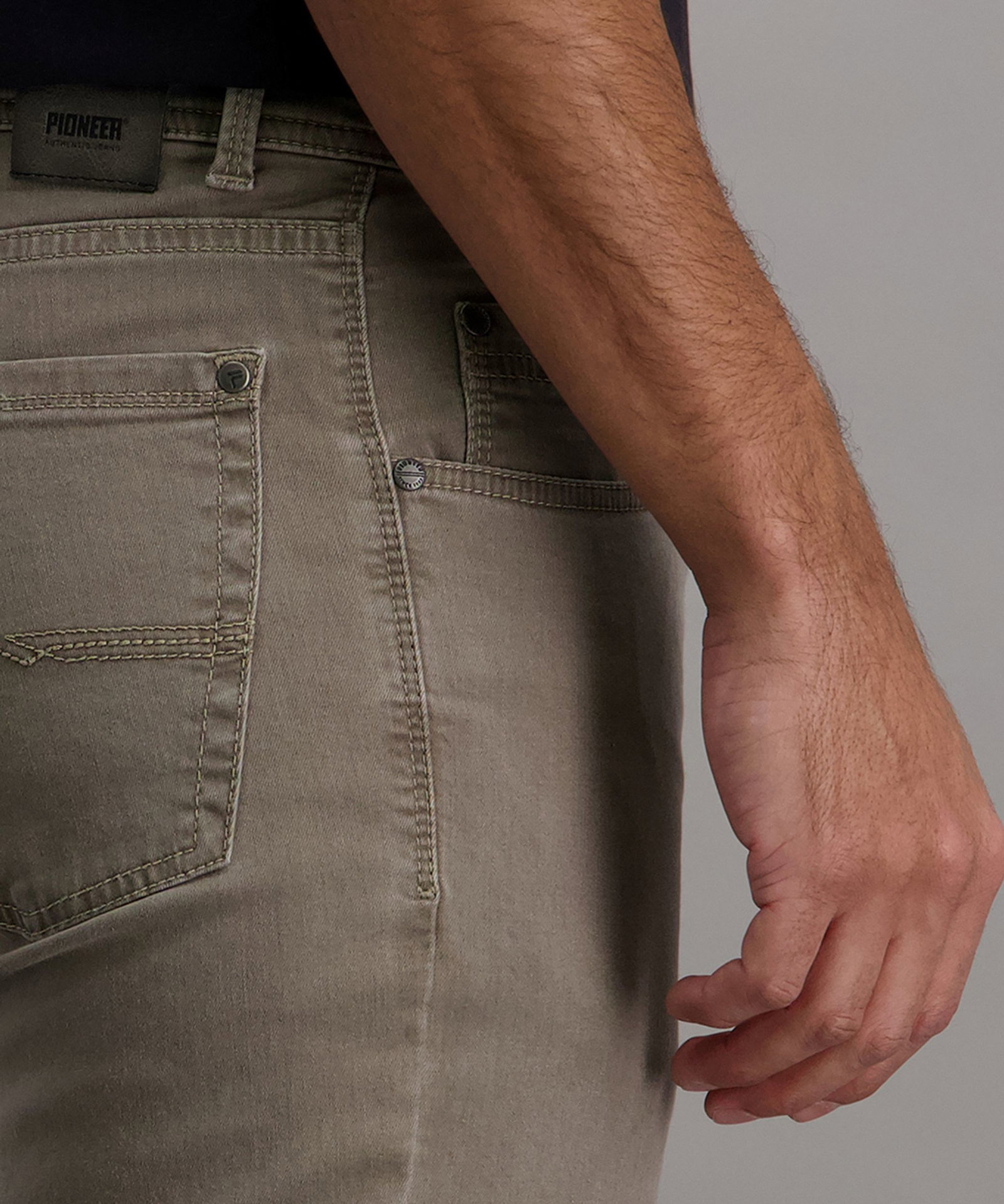 Pioneer |  Pioneer Regular Fit Jeans "Rando" | 36/30 | light brown stonewash