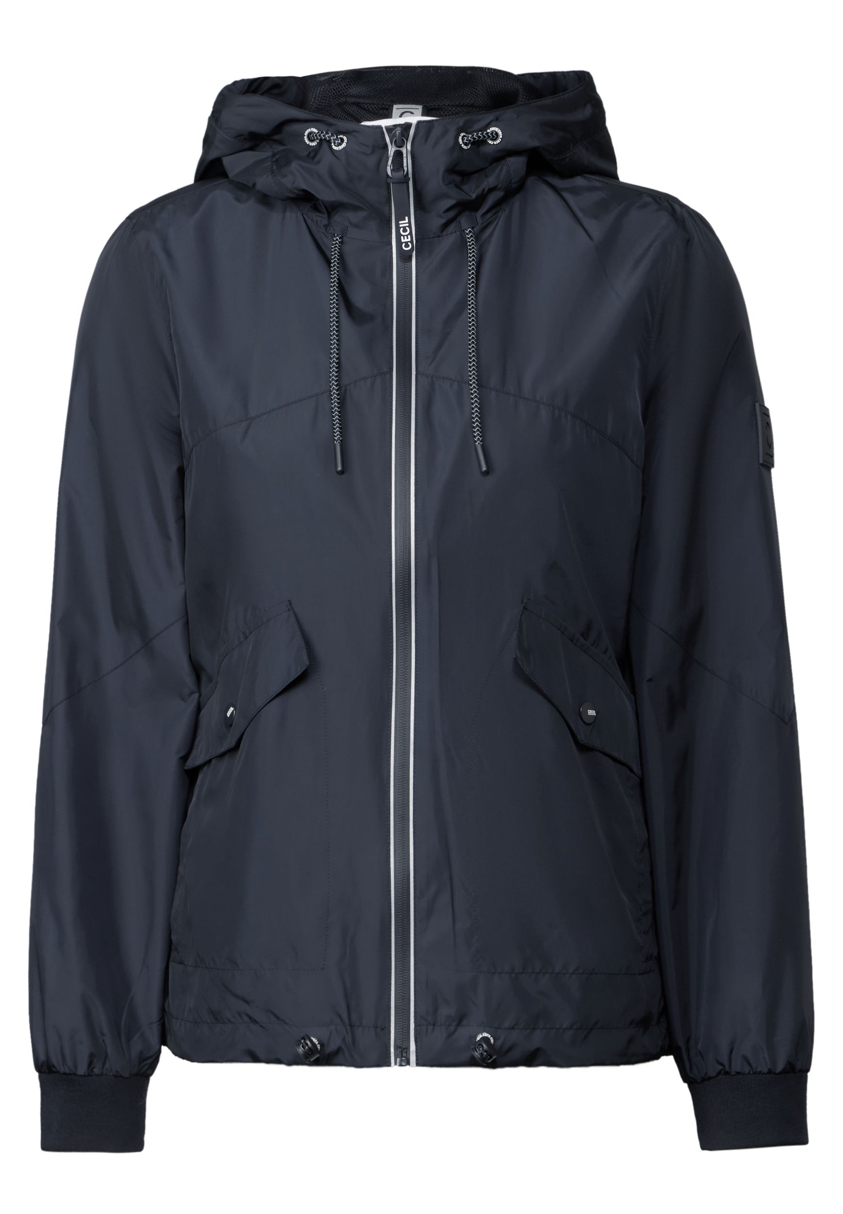  |  Windbreaker w. flap pockets, dark navy blue | S | dark navy blue