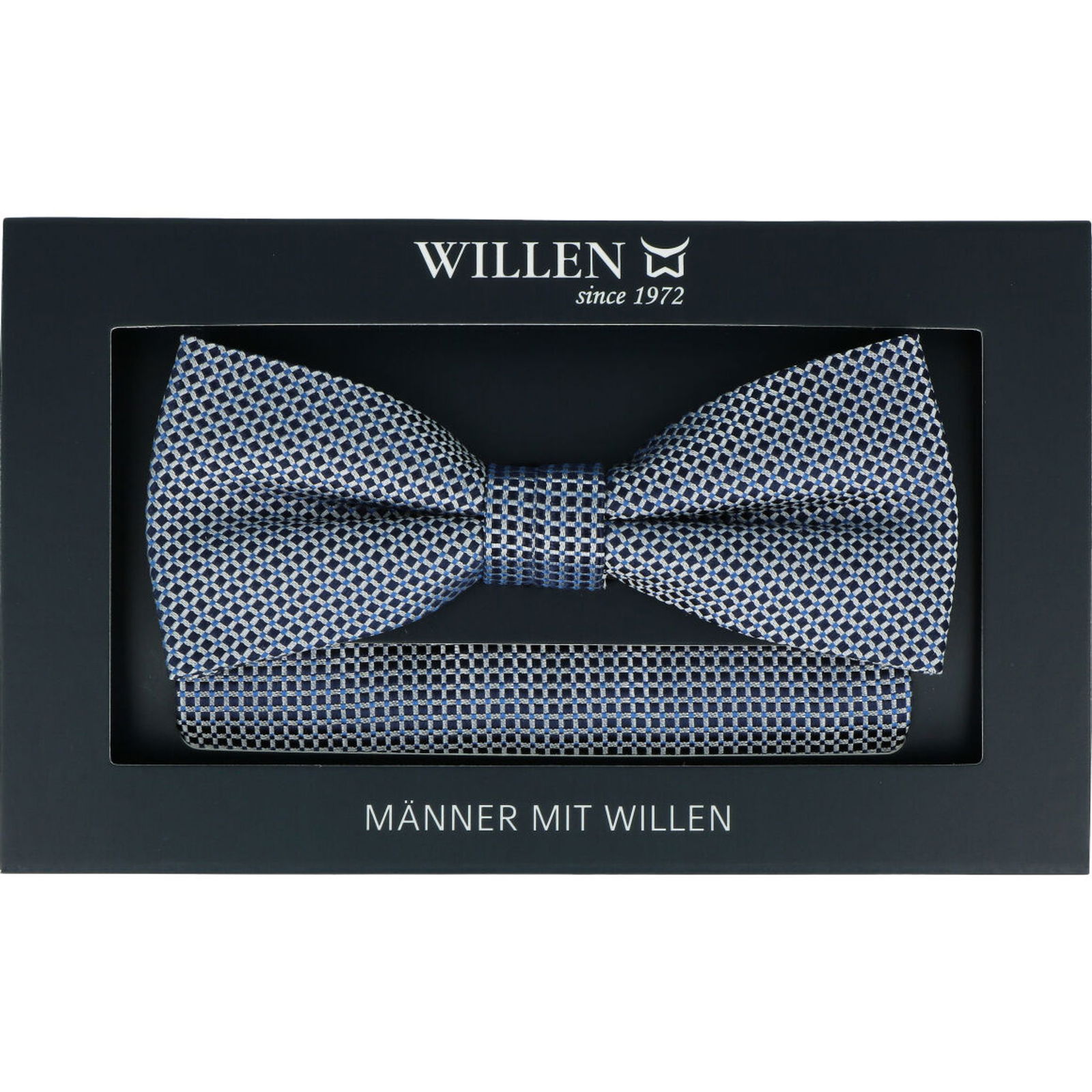 caa0d8f84e1de9b86441ef7ede9fa846 Willen |  Willen Set - Schleife + Einstecktuch | STK | marine