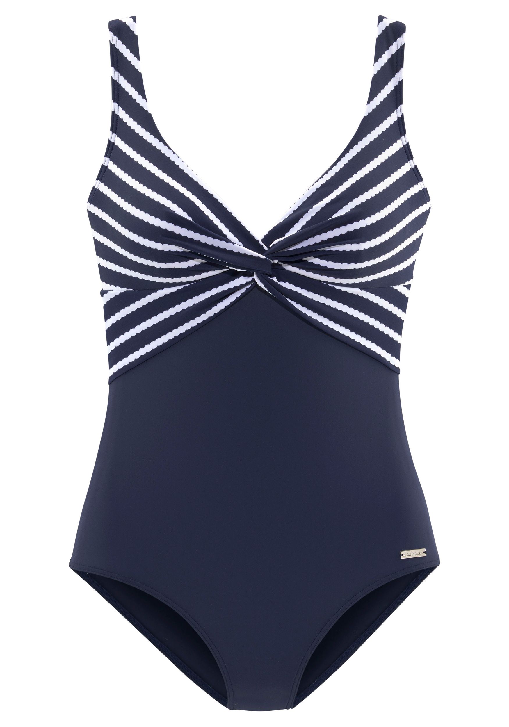 Lascana |  Lascana Bikini-Set  | 42/C | navy-white