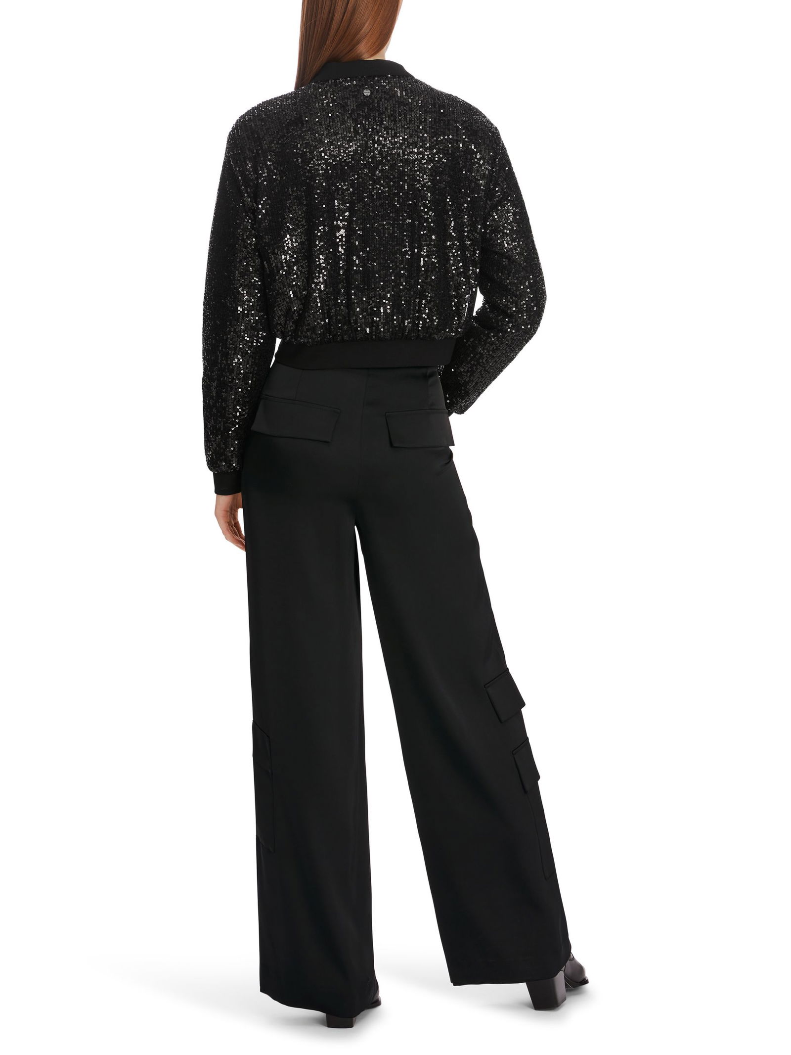 b7a333e8f3331bd299eb3a46f2f94a78 Marc Cain Pants |  Marc Cain Pants Schmale Hose  | 36 | black
