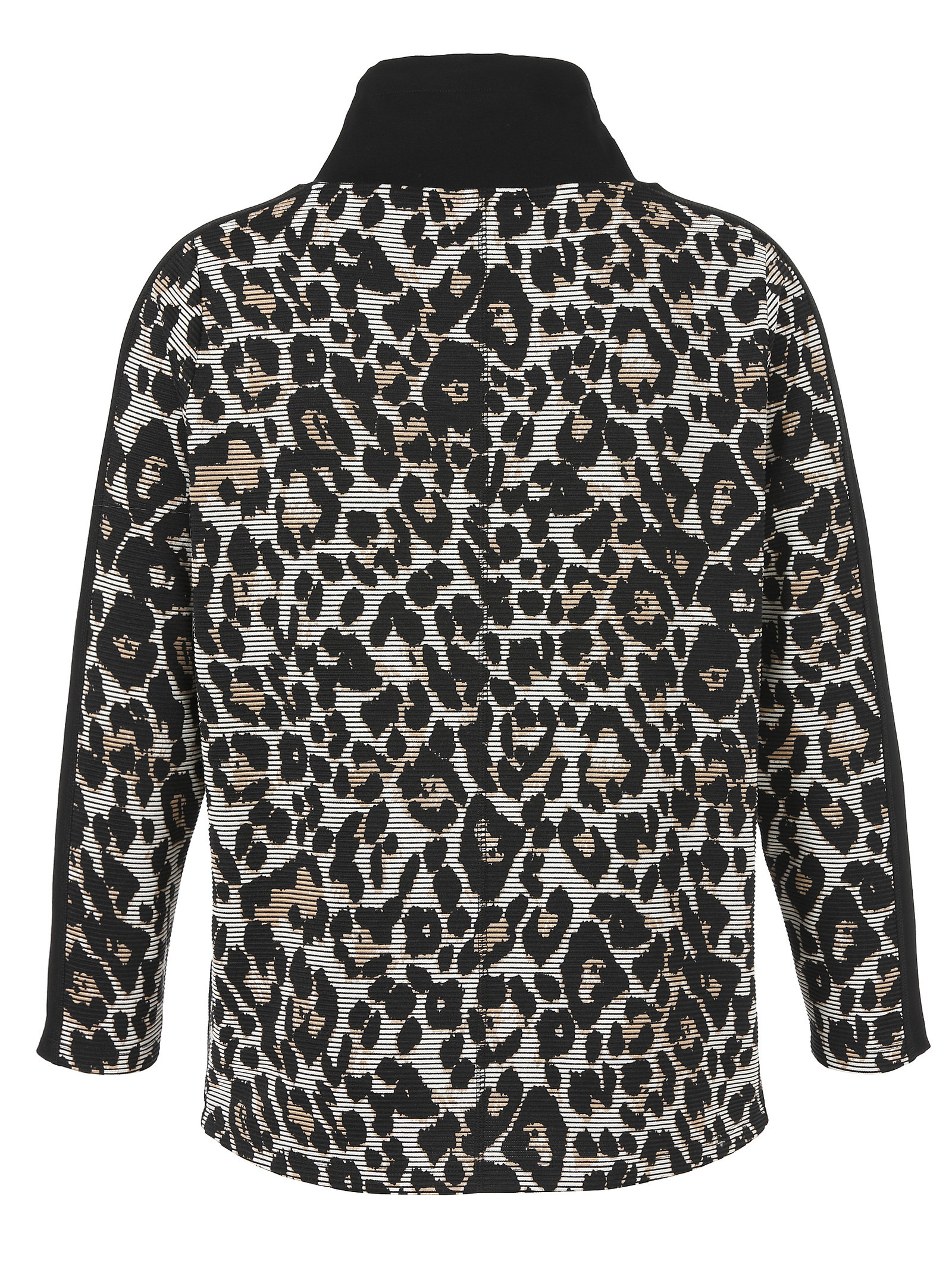 Sweatshirt Kragen 1/1 Arm, schwarz multicolor #2