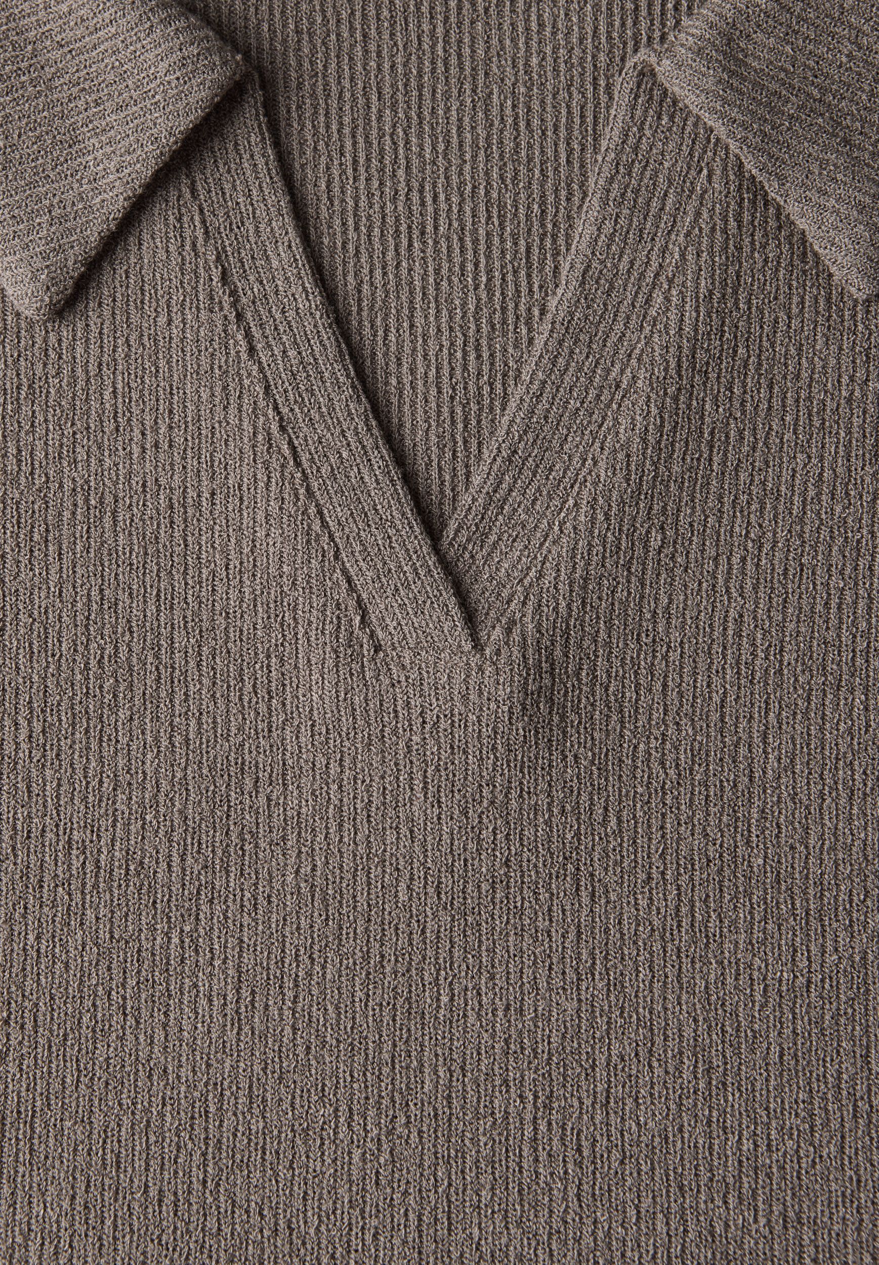  |  Strick-Look Poloshirt | 38