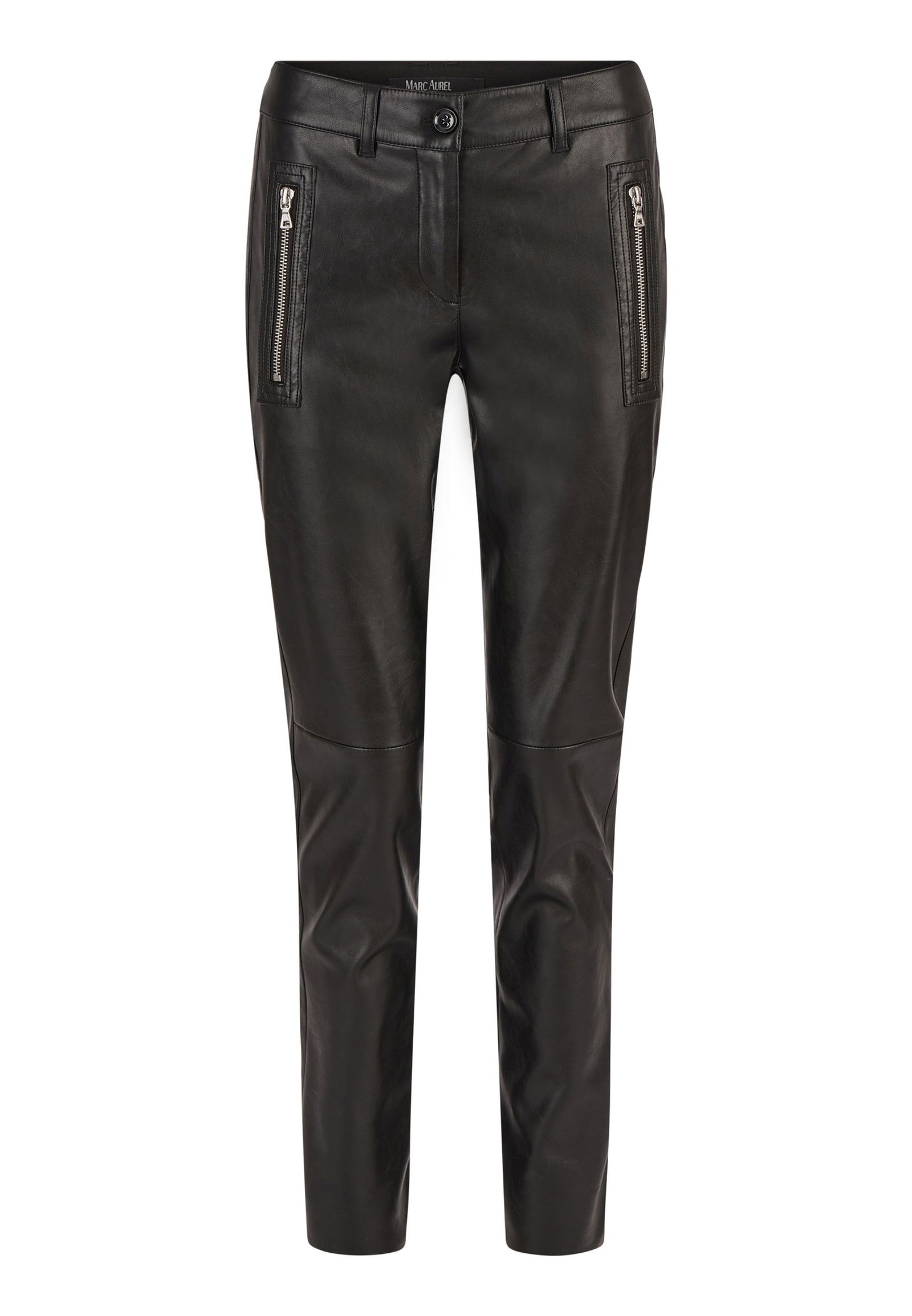 Marc Aurel - Bikerhose aus elastischem Kunstleder