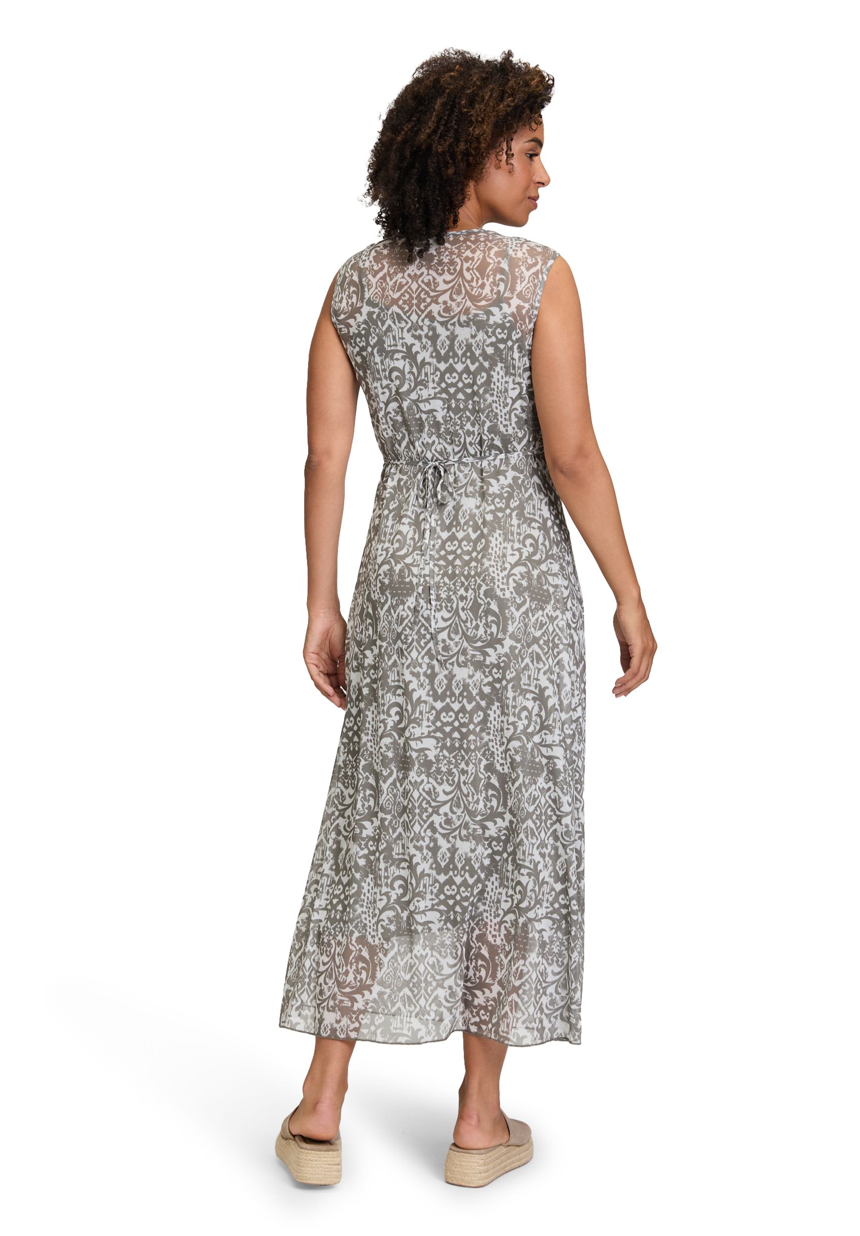 Cartoon |  Cartoon Sommerkleid  | 44 | white/khaki