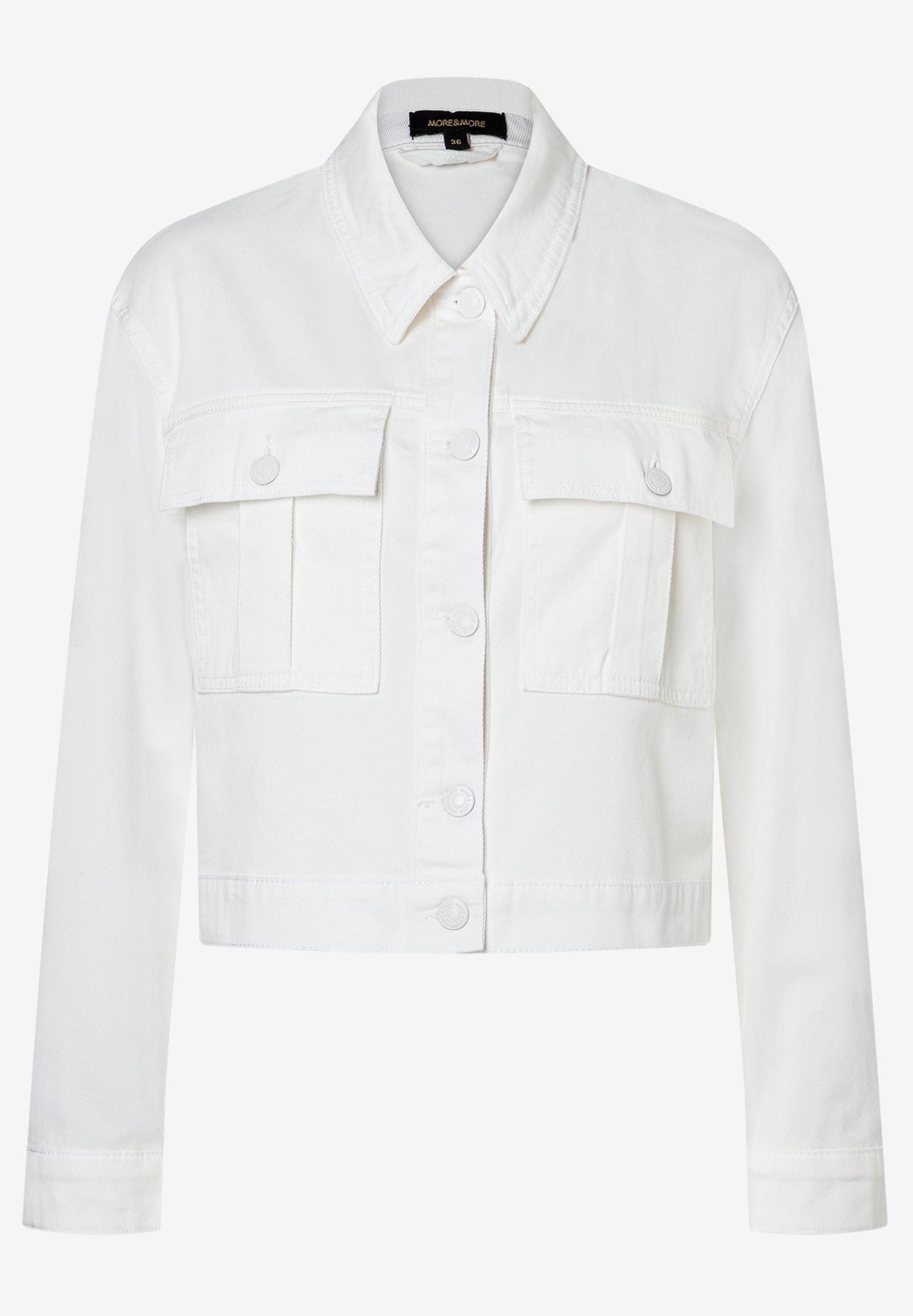 CO-Twill Shirt Jacket, off white #1