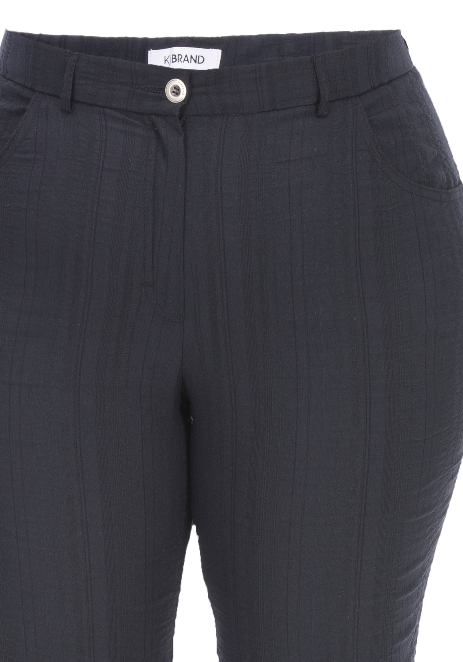 Da.-Hose Bea 7/8, marine gestreift #6