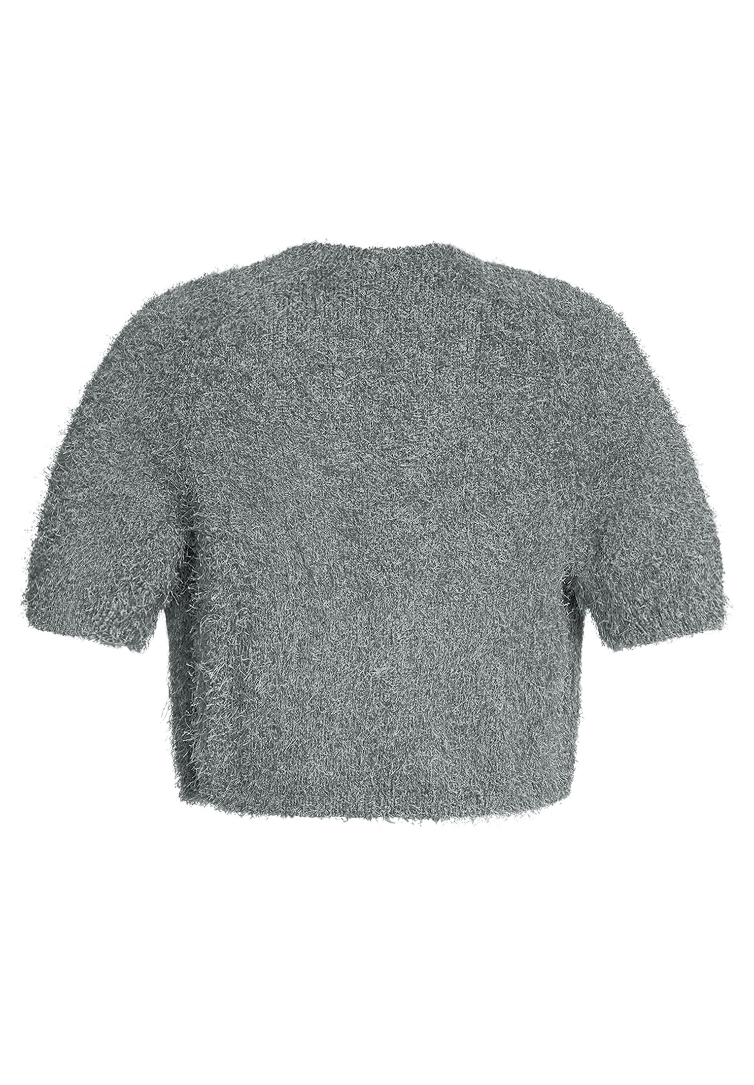 Strickjacke Kurz 1/2 Arm, Smoky Salvia #2
