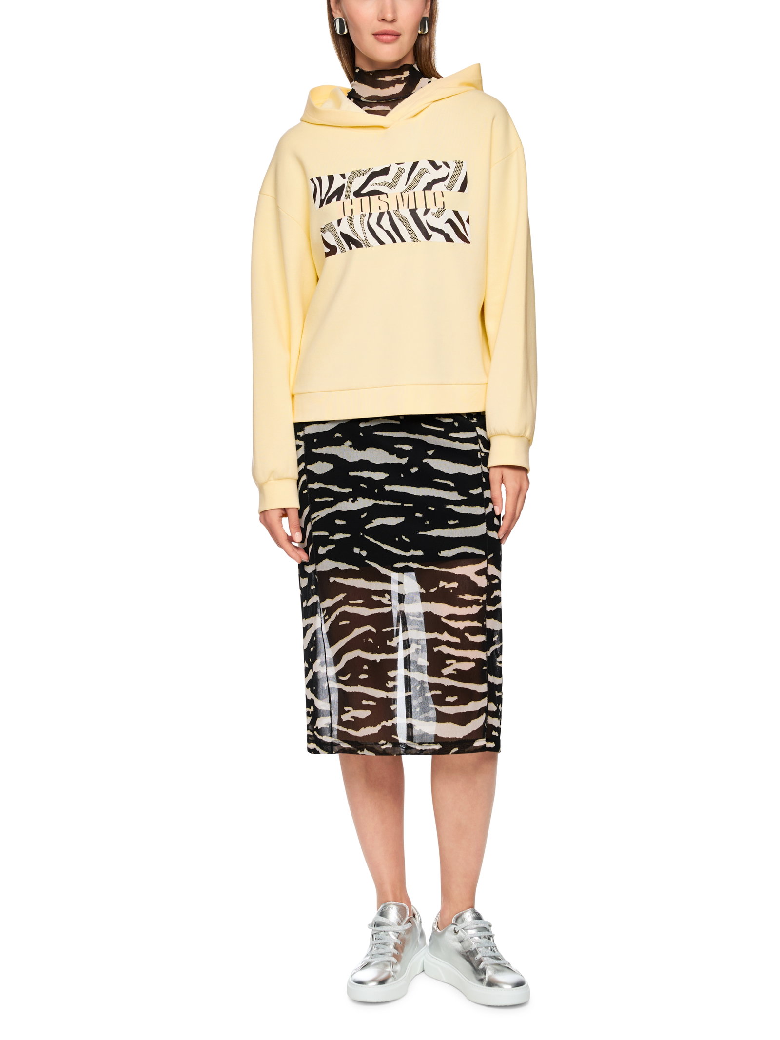 Marc Cain Sports Sweatshirt mit Animal Print #2