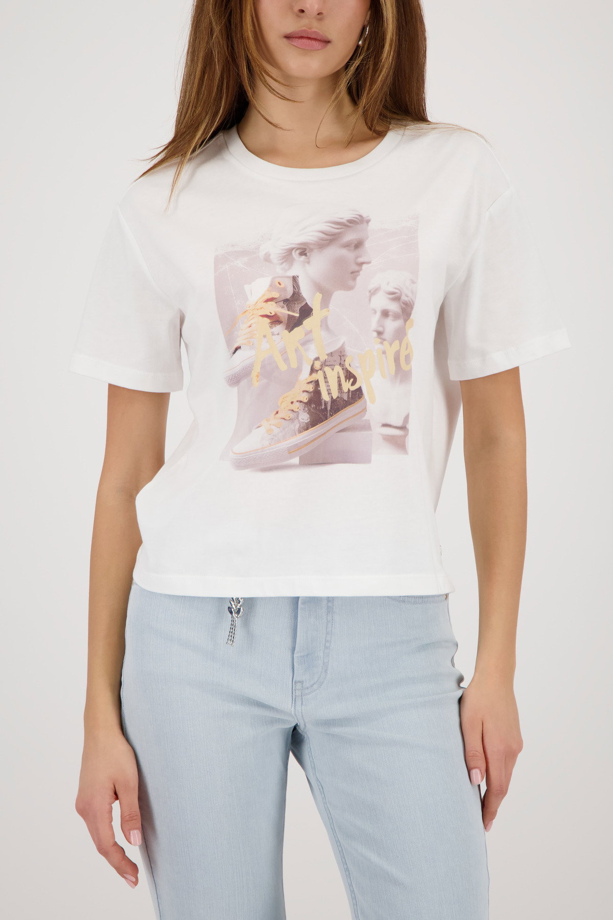 T-Shirt, pastel yellow #2