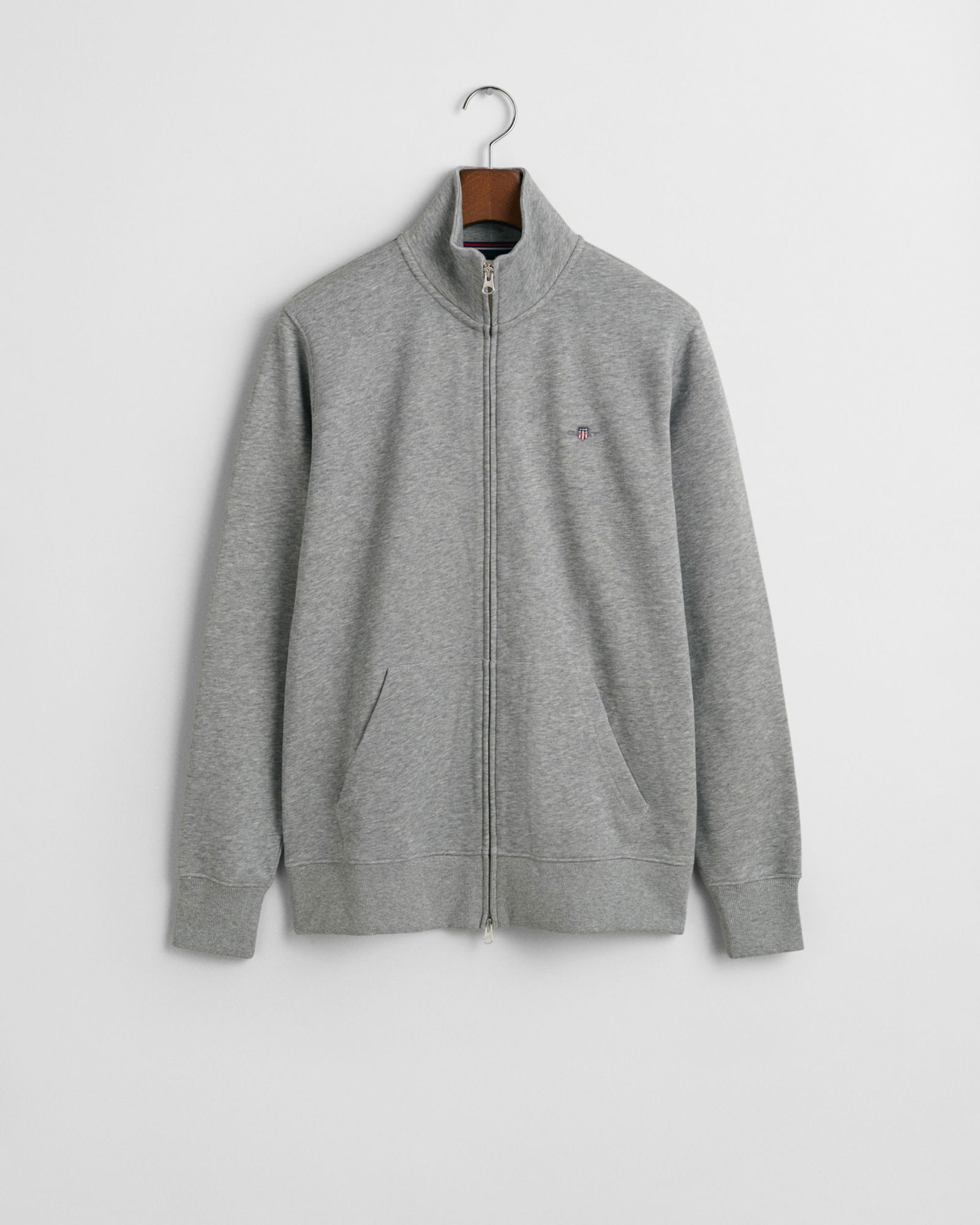 Gant |  Gant Sweatjacke  | XXXL | grey melange