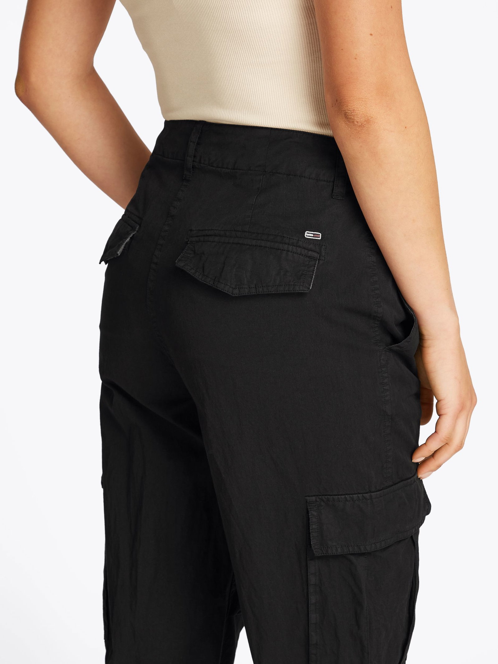 5287128369a2d21bdc50736ca9460429 Tommy Jeans | Tommy Jeans Schmale Hose | 29/32 | black