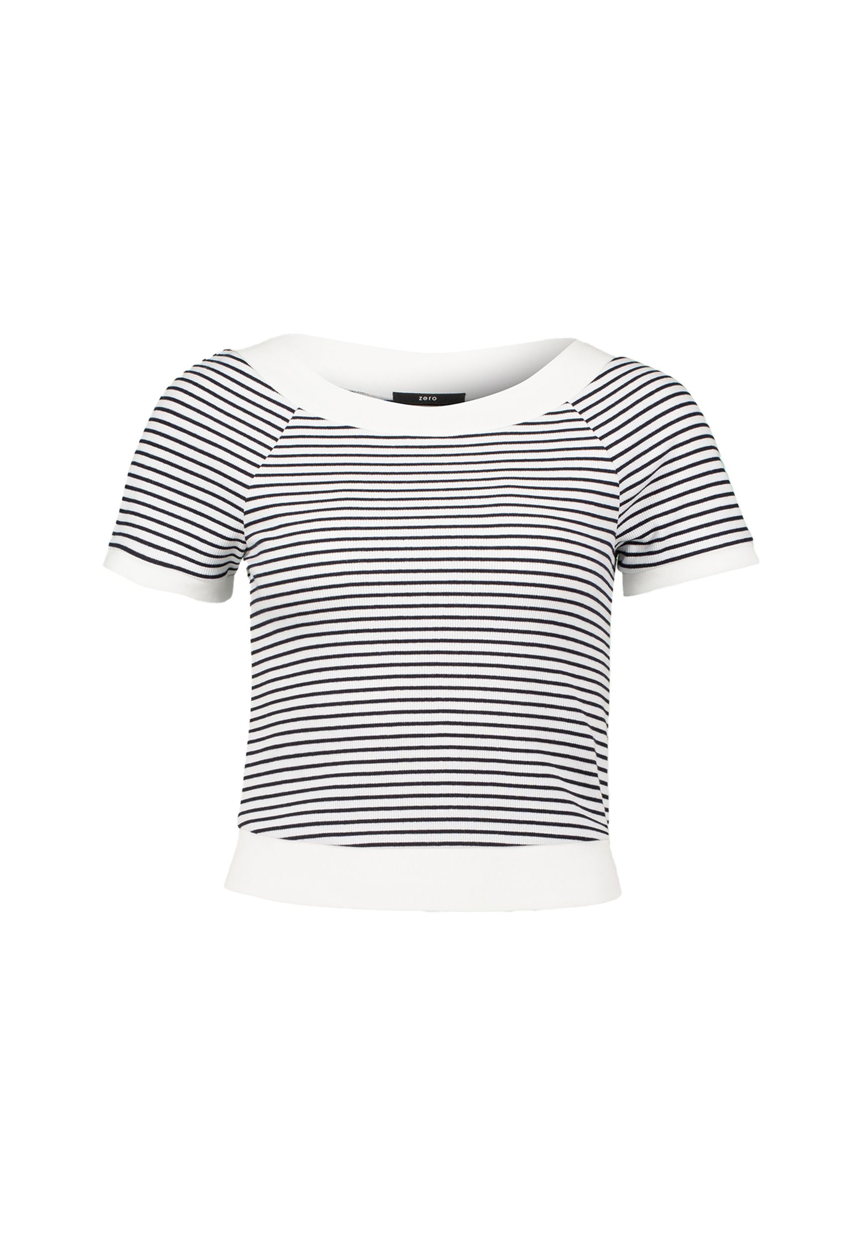 Zero |  Zero Streifenshirt | 44 | creamdark blue