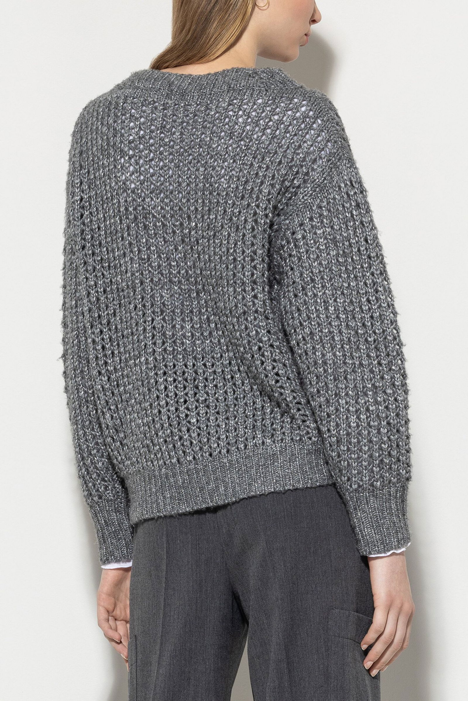 Luisa Cerano | Luisa Cerano Pullover | 42 | heather grey