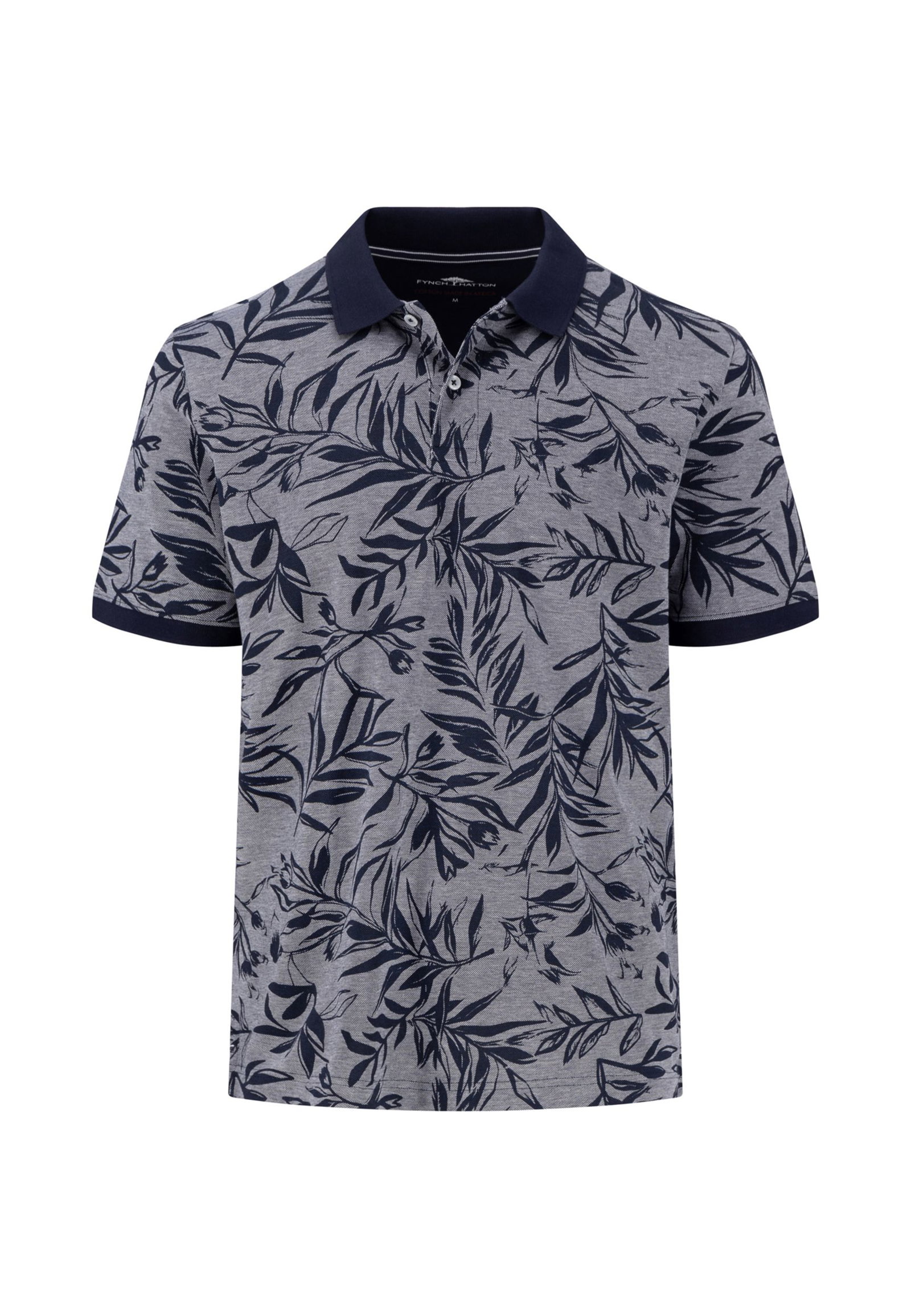 |  Polo, 2-Tone, AOP, navy | XL | navy