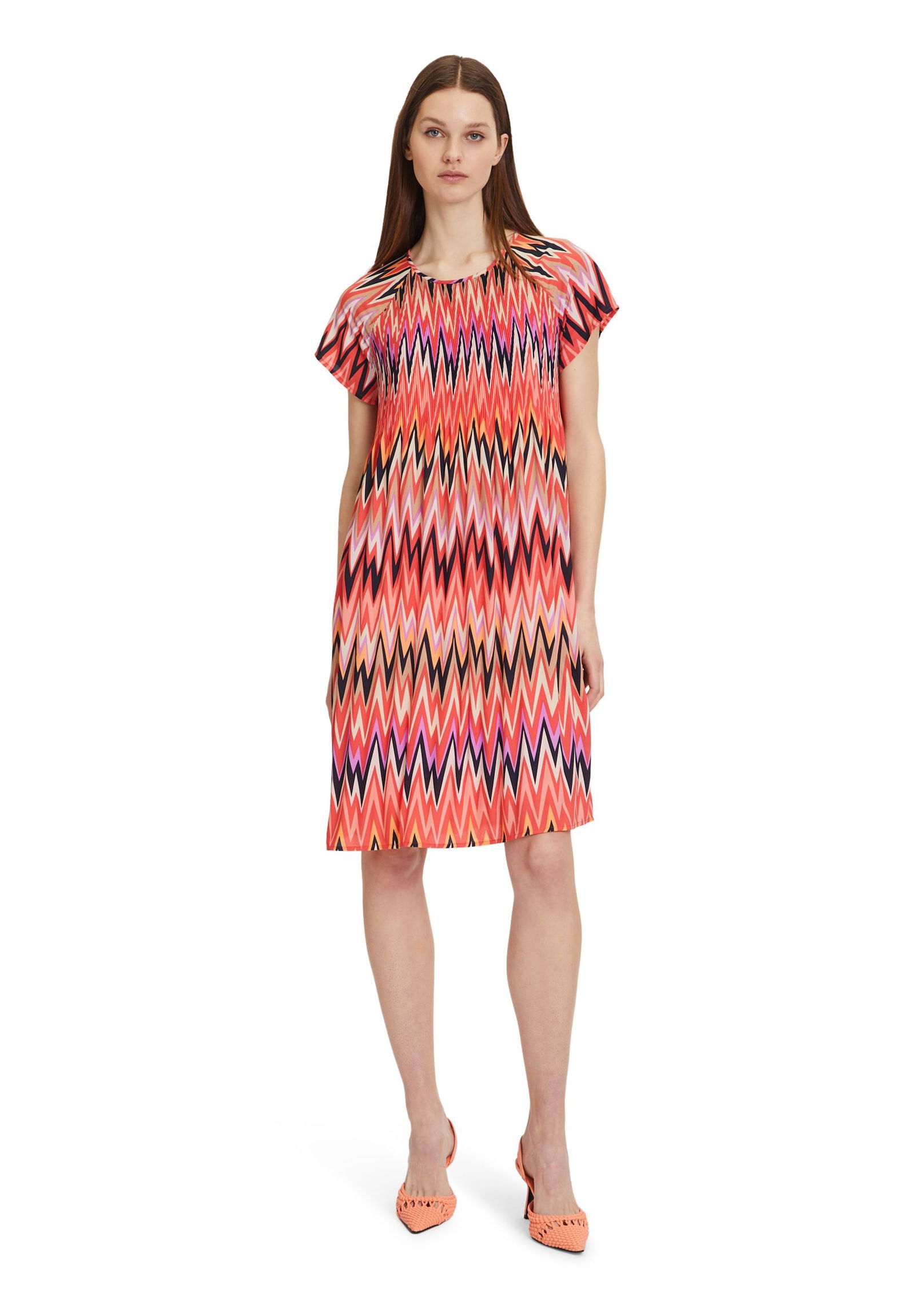 Betty Barclay |  Betty Barclay Freizeitkleid  | 46 | red/beige