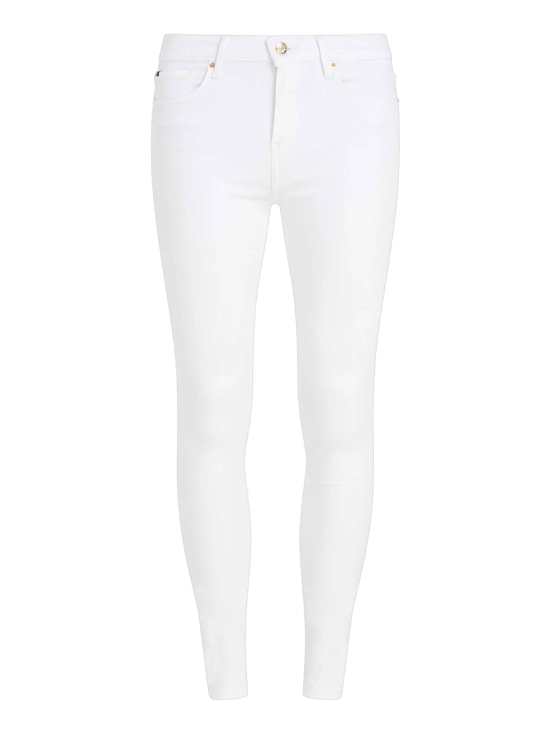 Tommy Hilfiger |  TH FLEX COMO SKINNY RW CLR | 32/28 | white