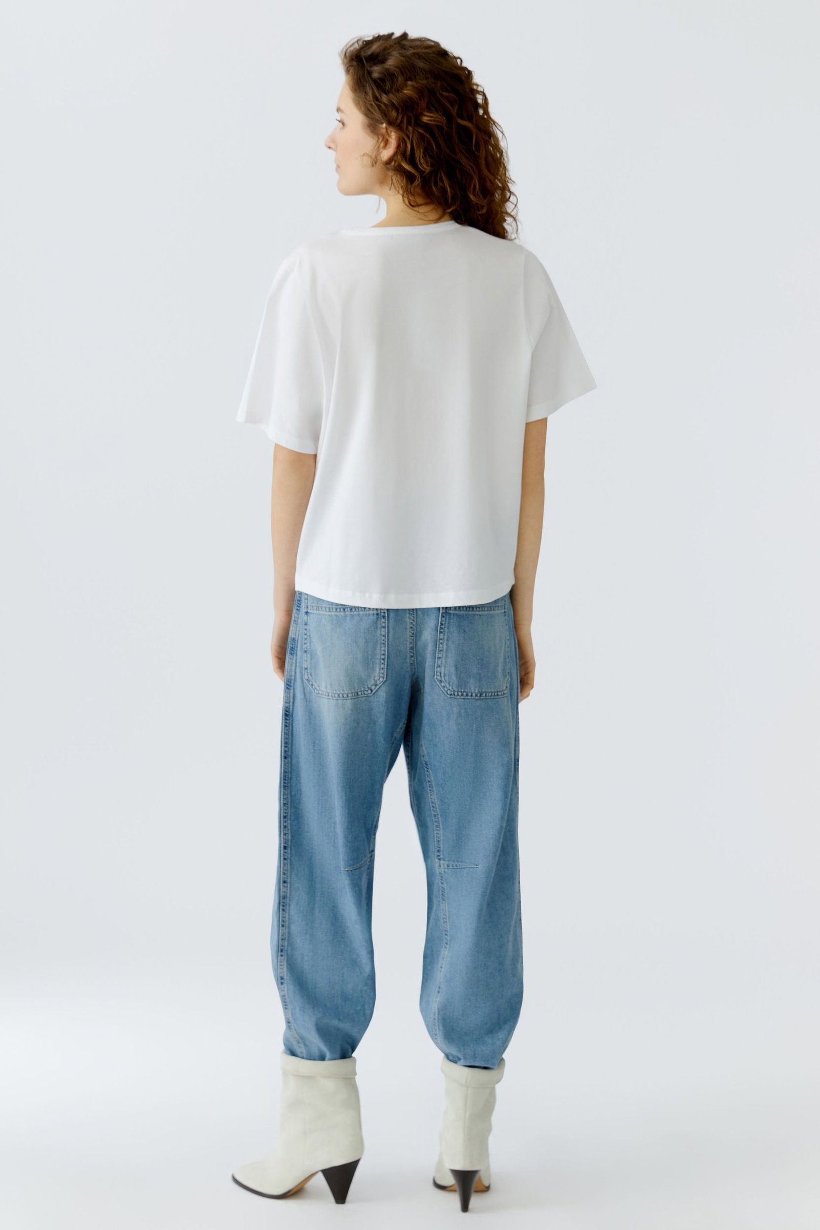 970fdcf50b374c7a606aca11cd7a0422 Oui | T-Shirt | 38 | optic white