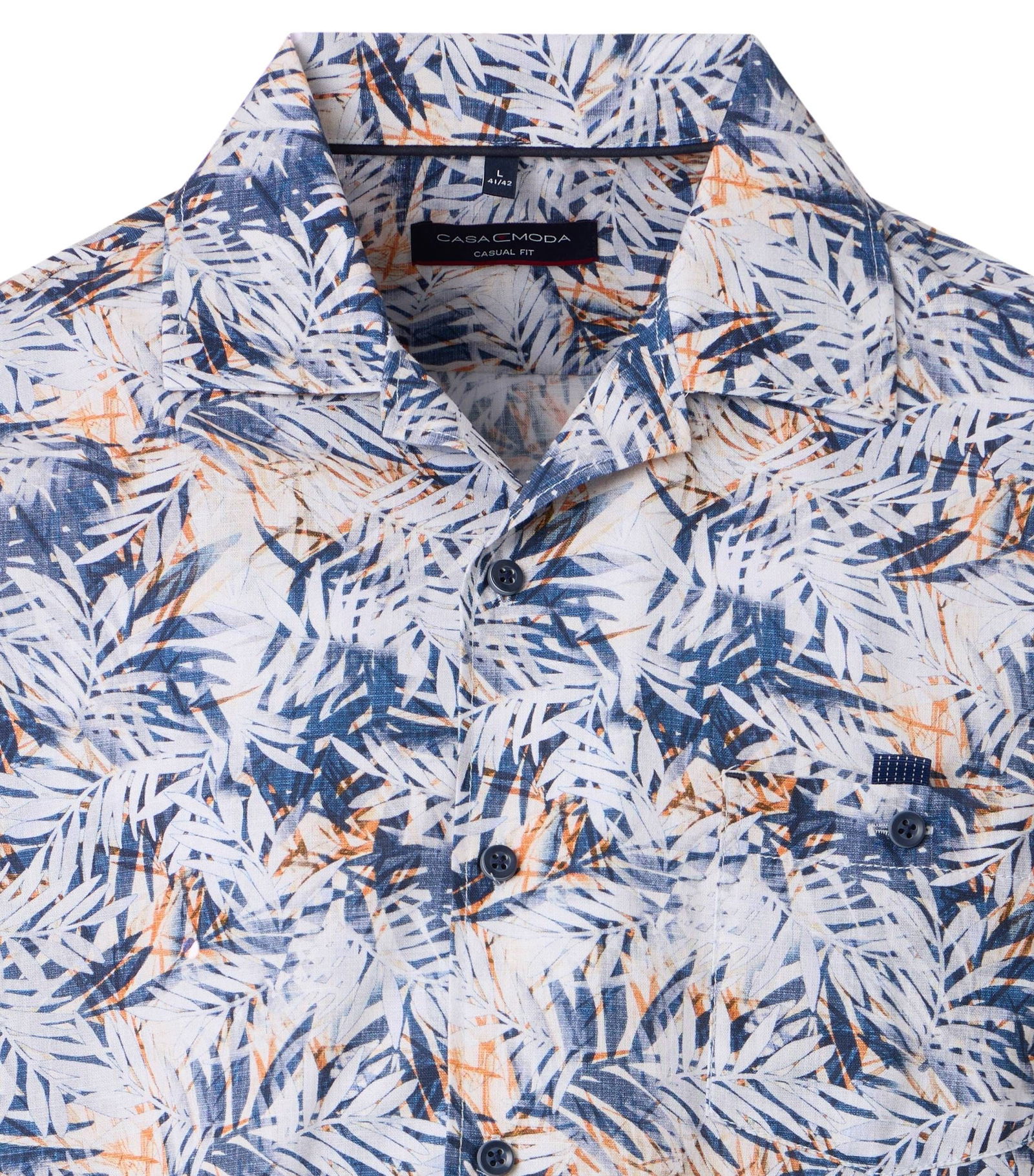  |  Revers Casual Short 1/2Arm, 100 blau | L | blau