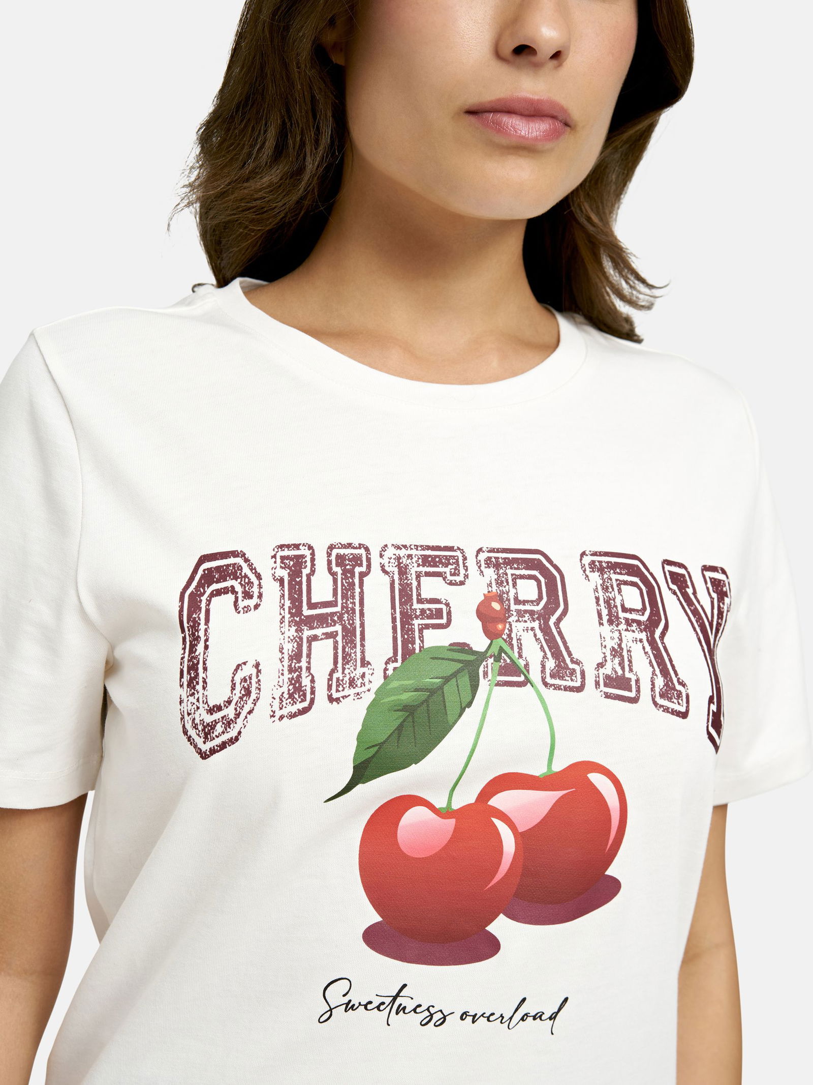  | T-SHIRT PRINT MIX, CHERRY PRINT | L | cherry print