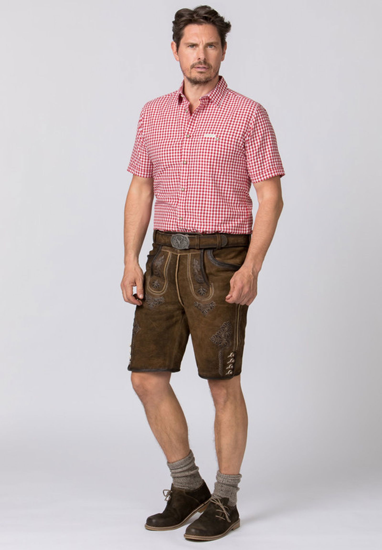 0cb423eaf4a2d5ac67cc6610dc1b422e Stockerpoint |  Stockerpoint Trachtenlederhose Lederhose "Bertl" | 54 | stein geäscht-natur
