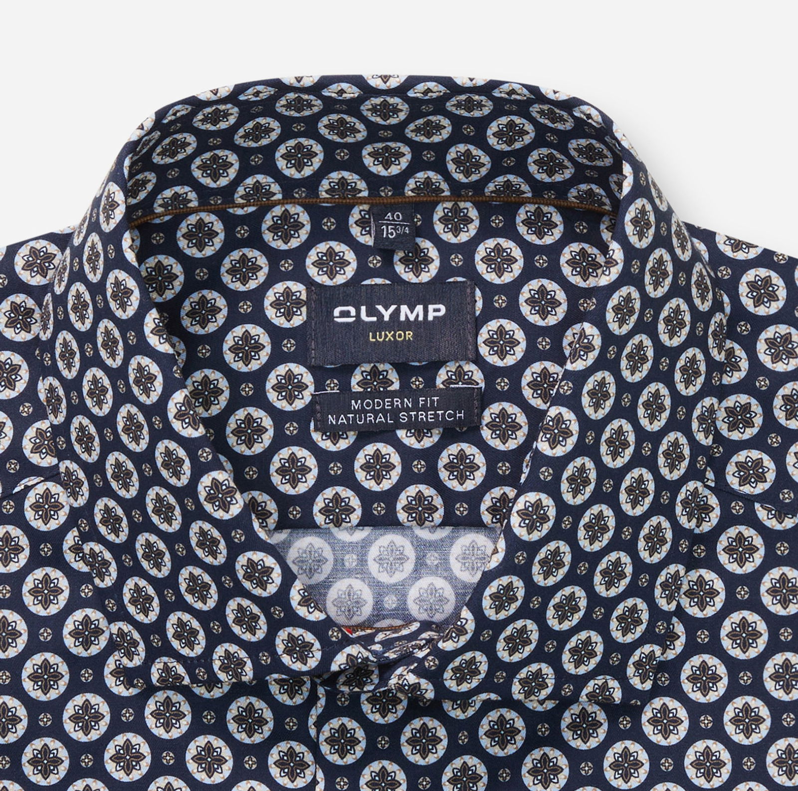 Olymp | Olymp Hemd Modern Fit | 45 | marine