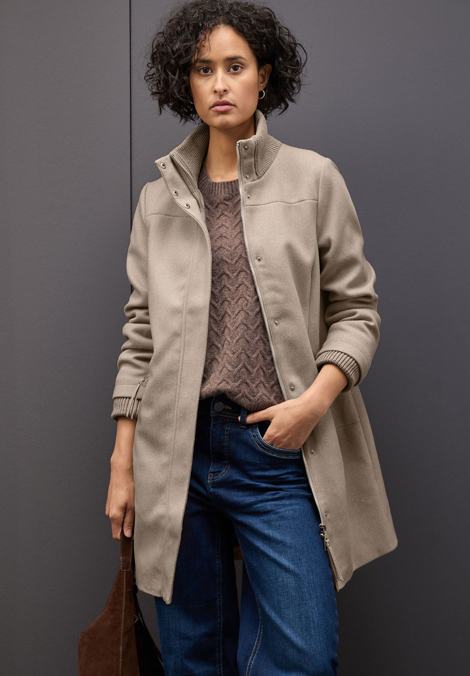 86b56fc2a4207f404f7499ad483fe652 Street One |  Street One Klassischer Mantel  | 40