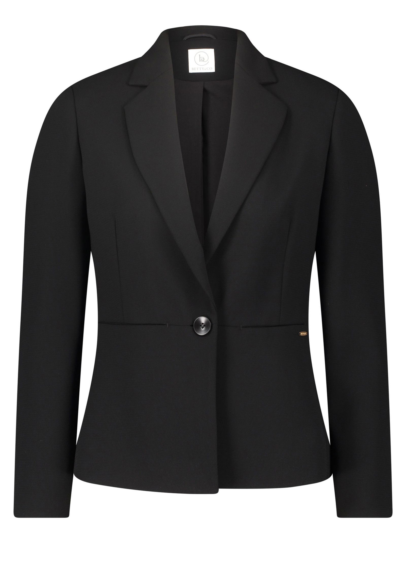 3a890bb6fd618adbccf8fc92df2b9334 Betty & CO | Betty & CO Kurzblazer | 38 | schwarz