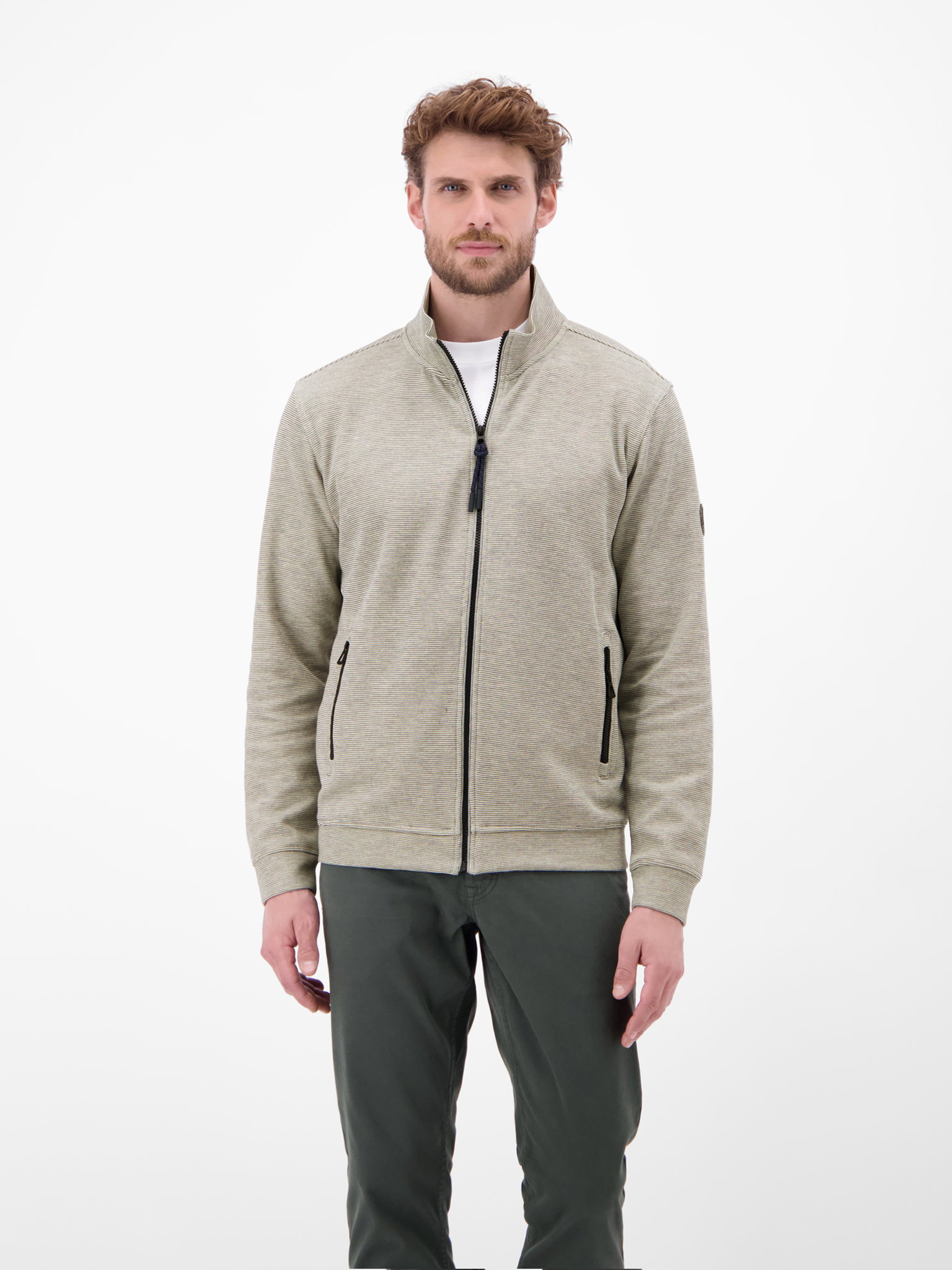 SWEATJACKE, BROKEN WHITE ME #3