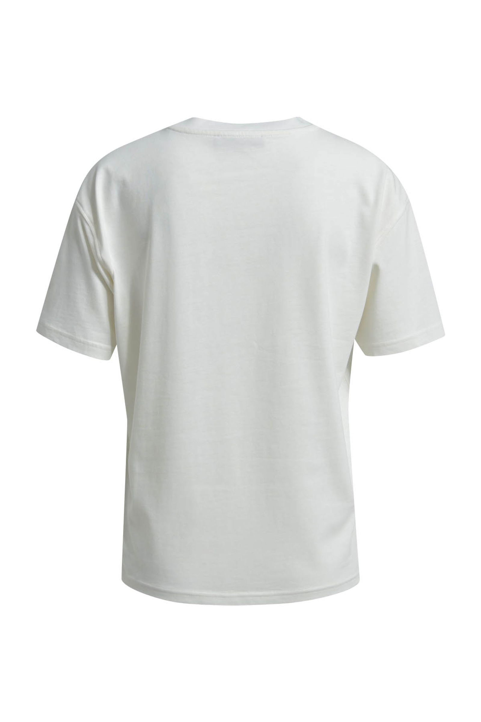  | T-SHIRT WORDING, CREAM WHITE | M | cream white