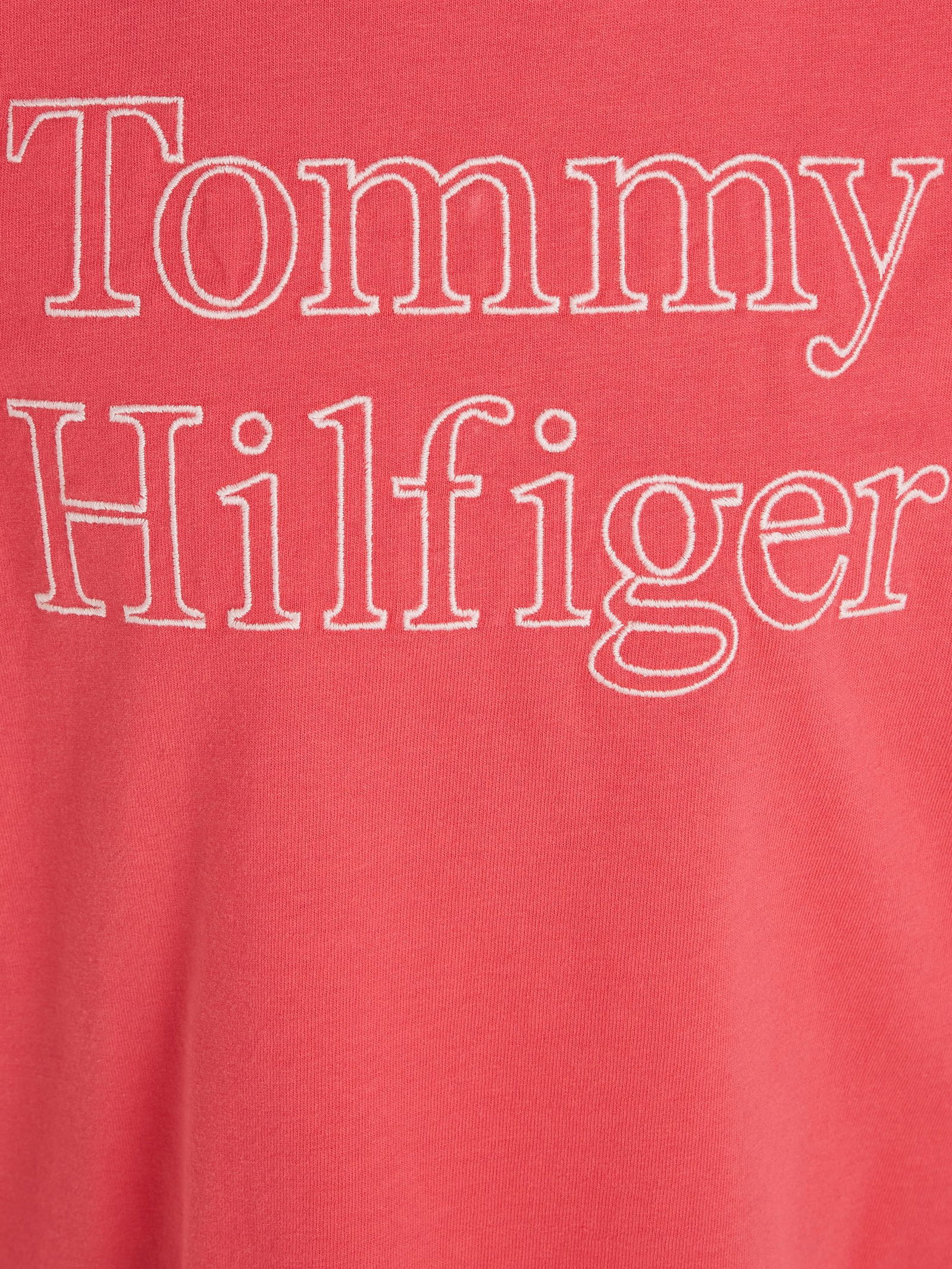 Tommy Hilfiger |  TOMMY HILFIGER STITCH TEE S/S | 14 | laser pink