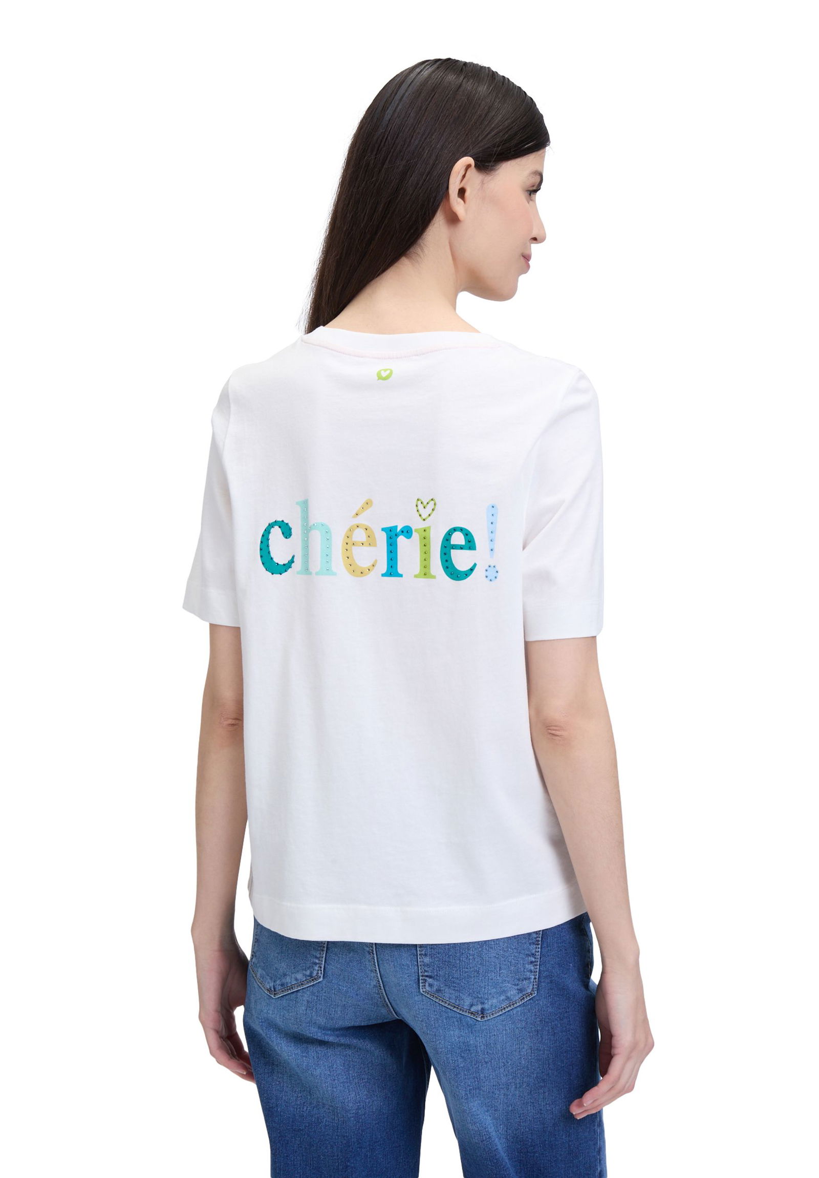 Cartoon | Cartoon T-Shirt | 42 | patch cream/pink