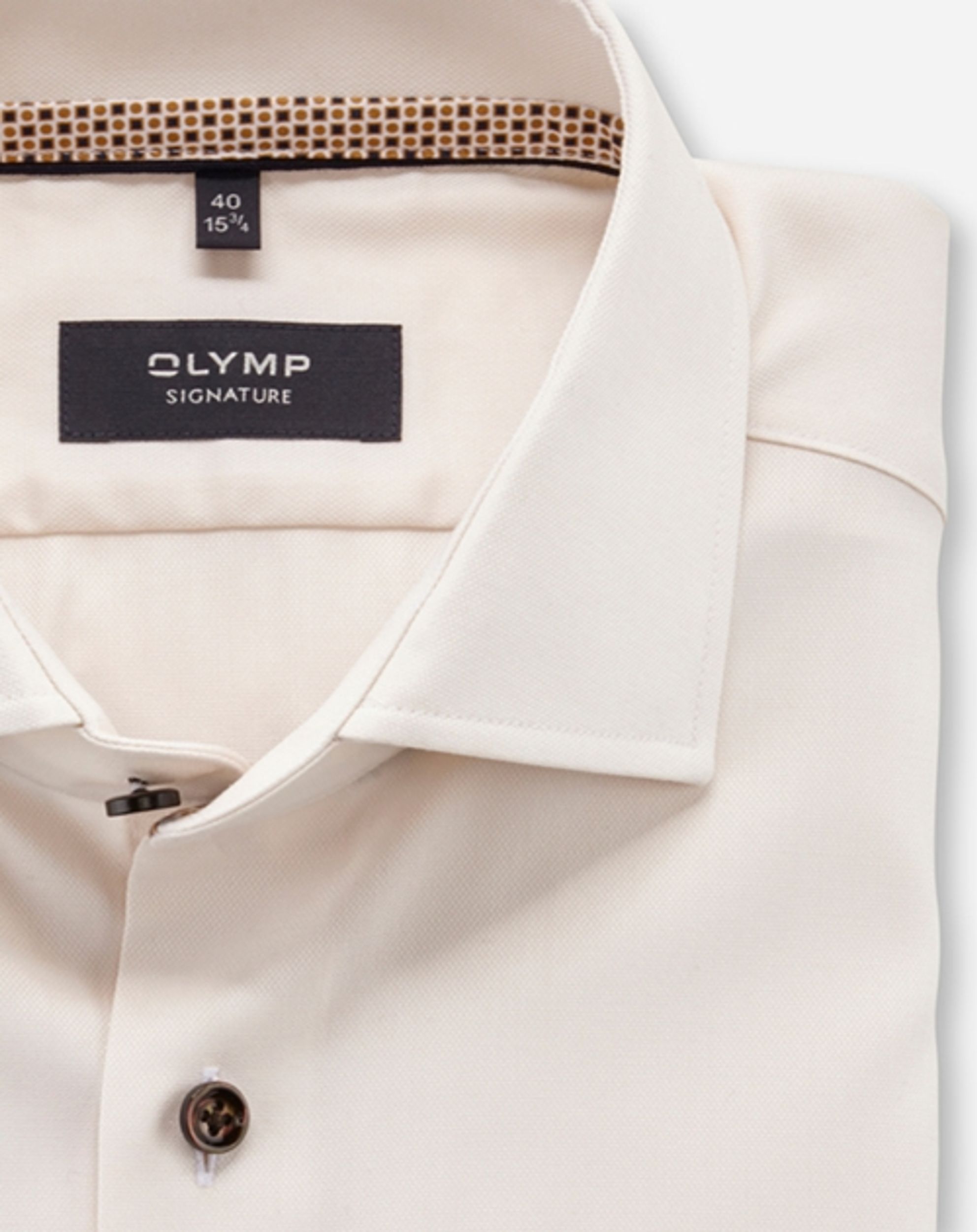 OLYMP Signature |  Olymp Signature Hemd Tailored Fit | 41 | off white