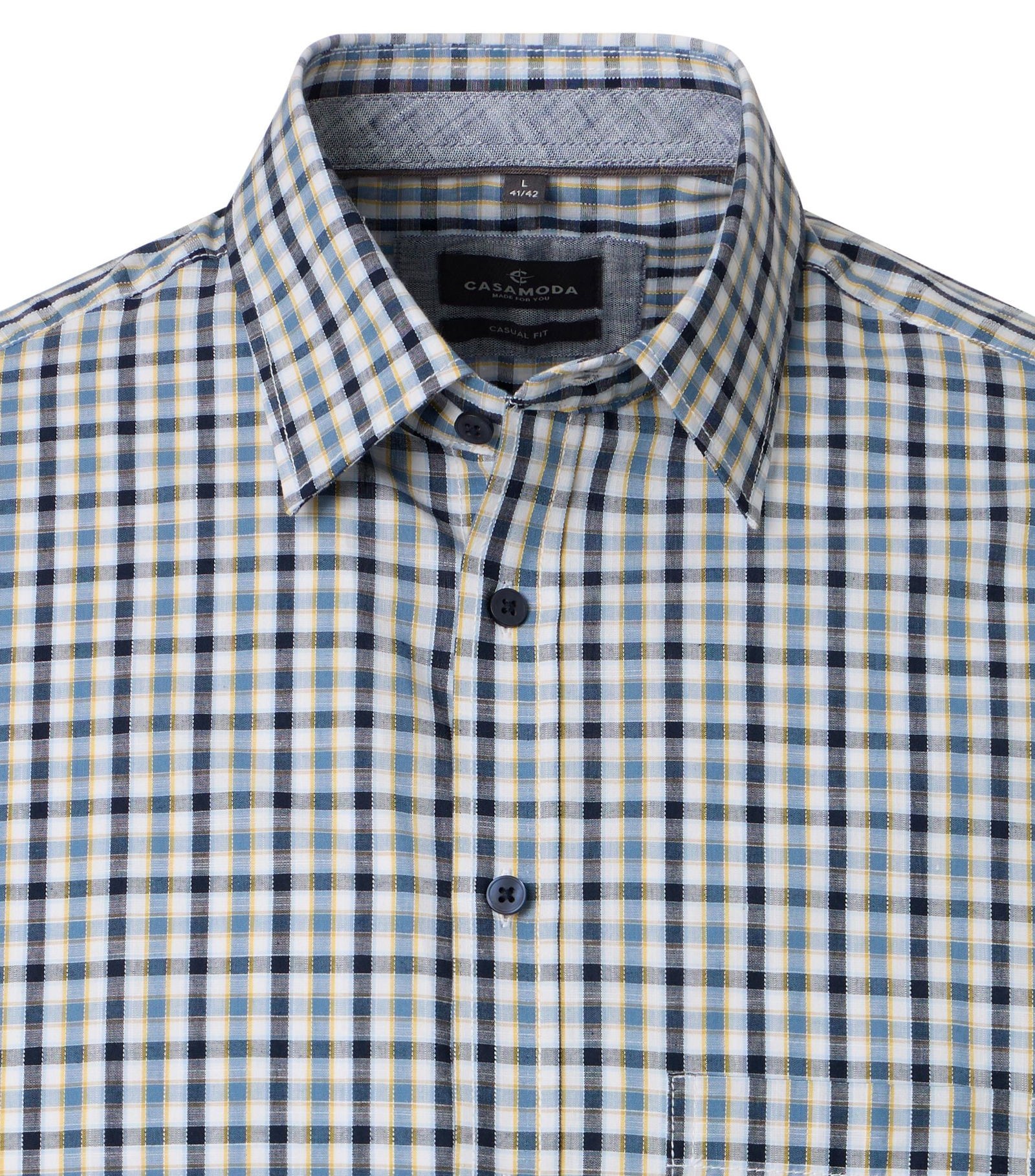 Casa Moda |  Casa Moda Hemd Regular Fit  | 3XL | blau