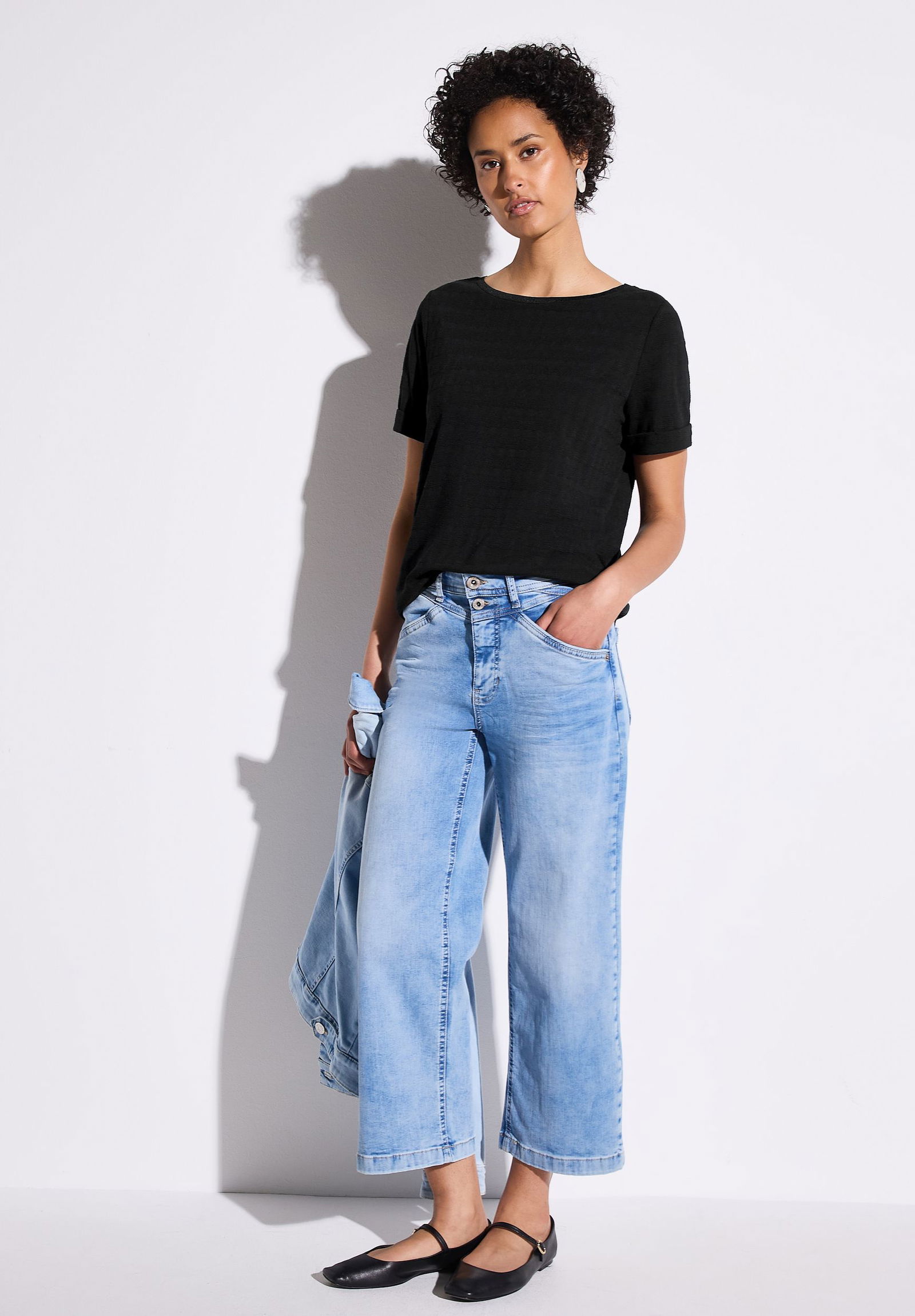 Street One |  Street One Shirt  | 38 | black