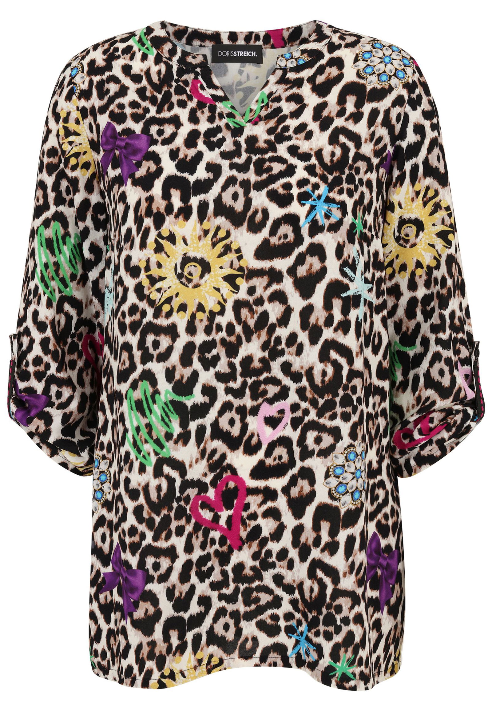 1c9e8676592fffe6e72debf11d22927a Doris Streich | Doris Streich Druckbluse | 44 | multiolor