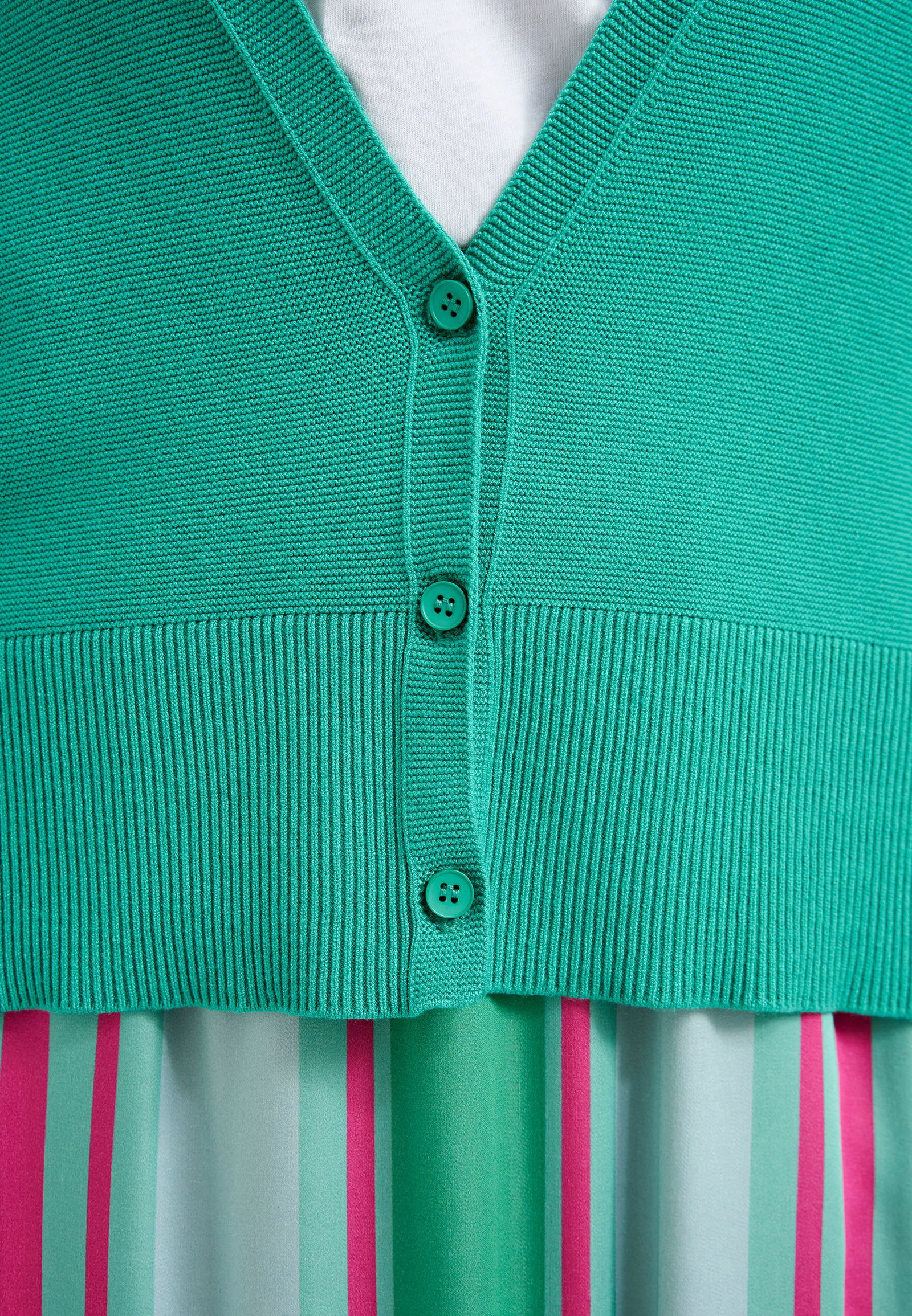 Milano |  Milano Strickjacke | Cardigan  | M | smaragd