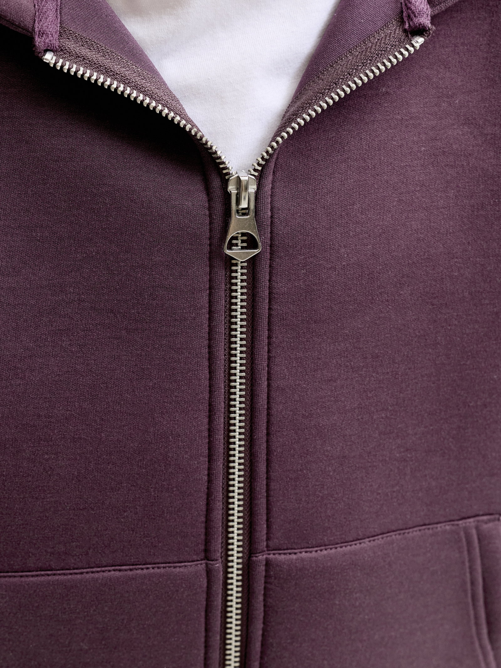 JCOLEGACY SWEAT SCUBA ZIP HOOD NOOS, Fudge #8